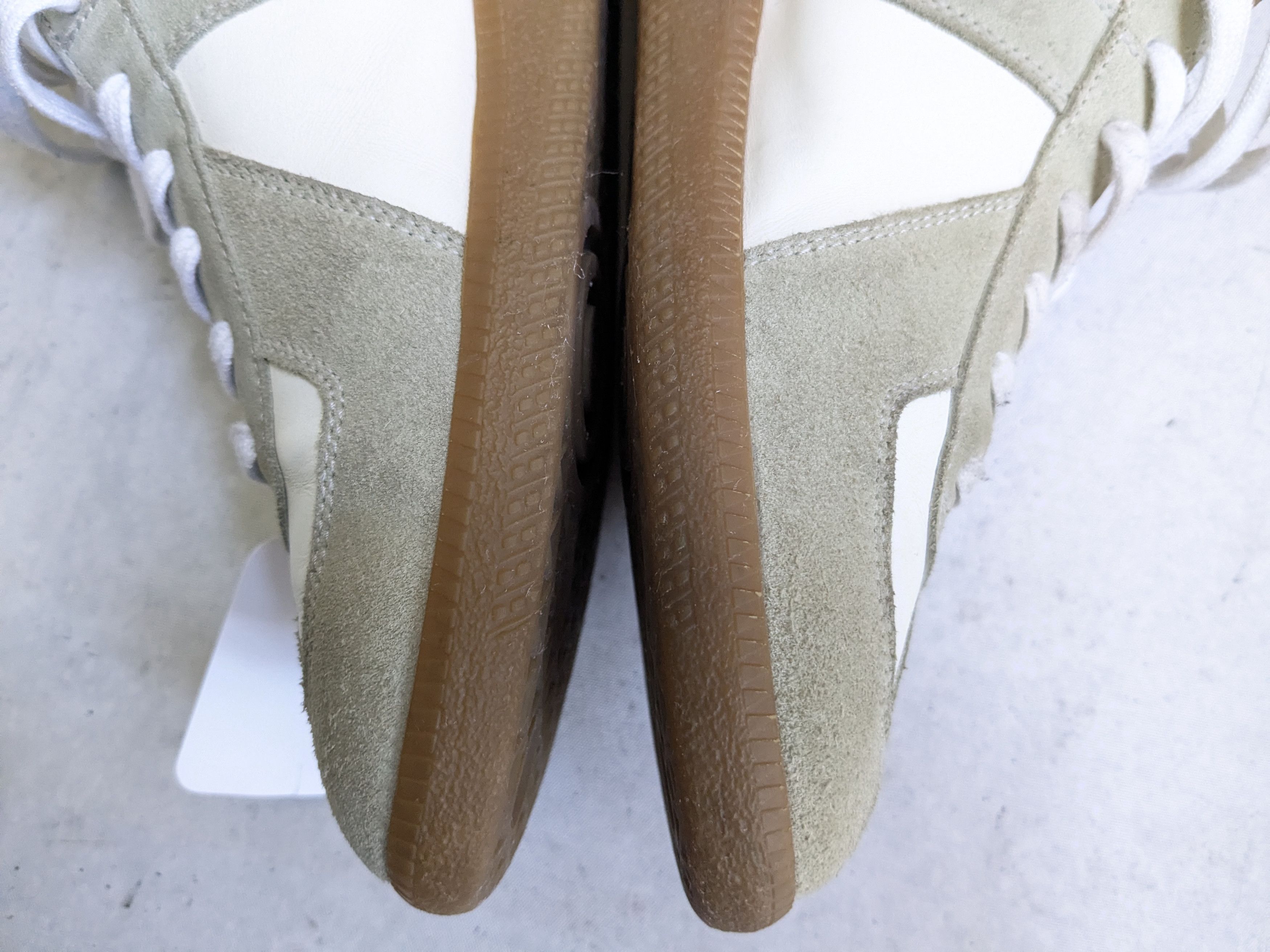 Maison Margiela Maison Margiela Replica GAT White Gray 10 43 High Tops Size US 10 / EU 43 - 9 Thumbnail