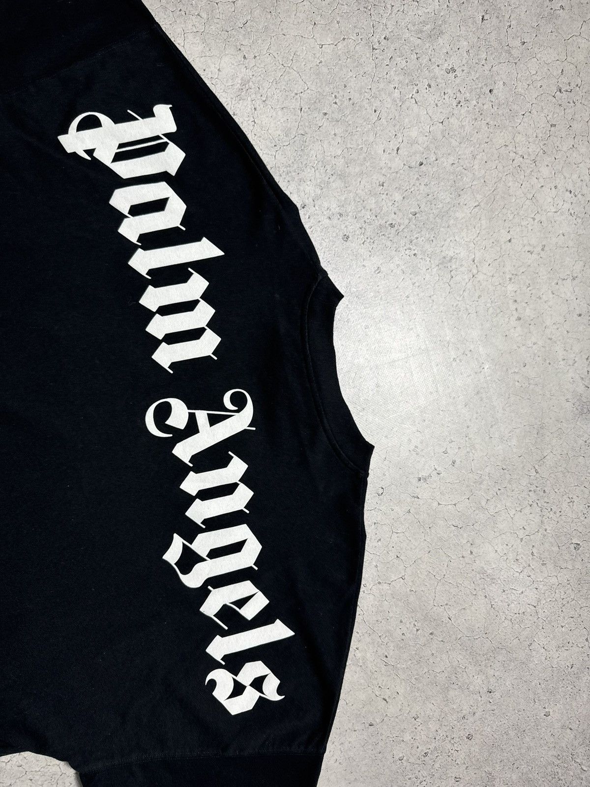 Palm Angels Palm Angels Big Logo T-Shirt Size M Black Size US M / EU 48-50 / 2 - 9 Thumbnail