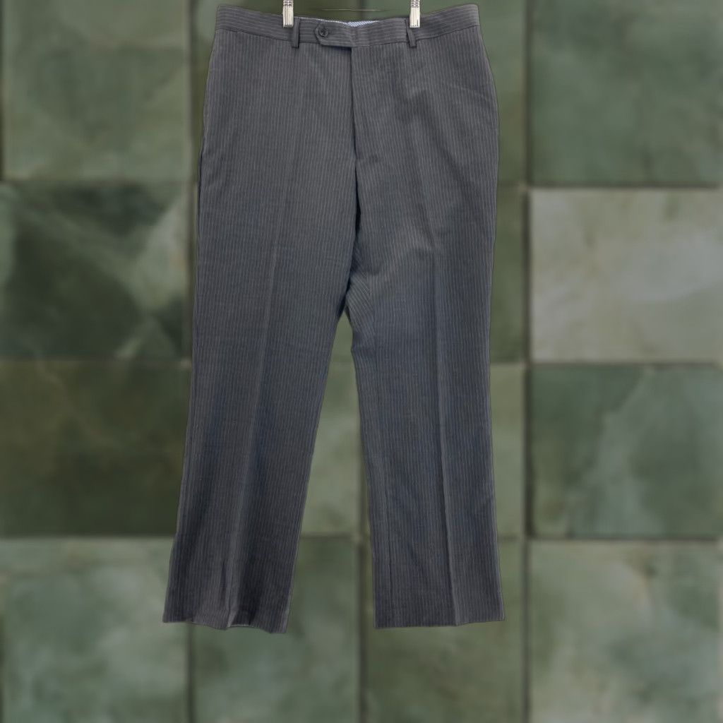 Tommy Hilfiger Tommy Hilfiger Pants Mens 36 Wool Dress Pants Slacks Classic Straight 100% Wool Blue Adult Regular Size 36 Mens Size US 36 / EU 52 - 1 Thumbnail