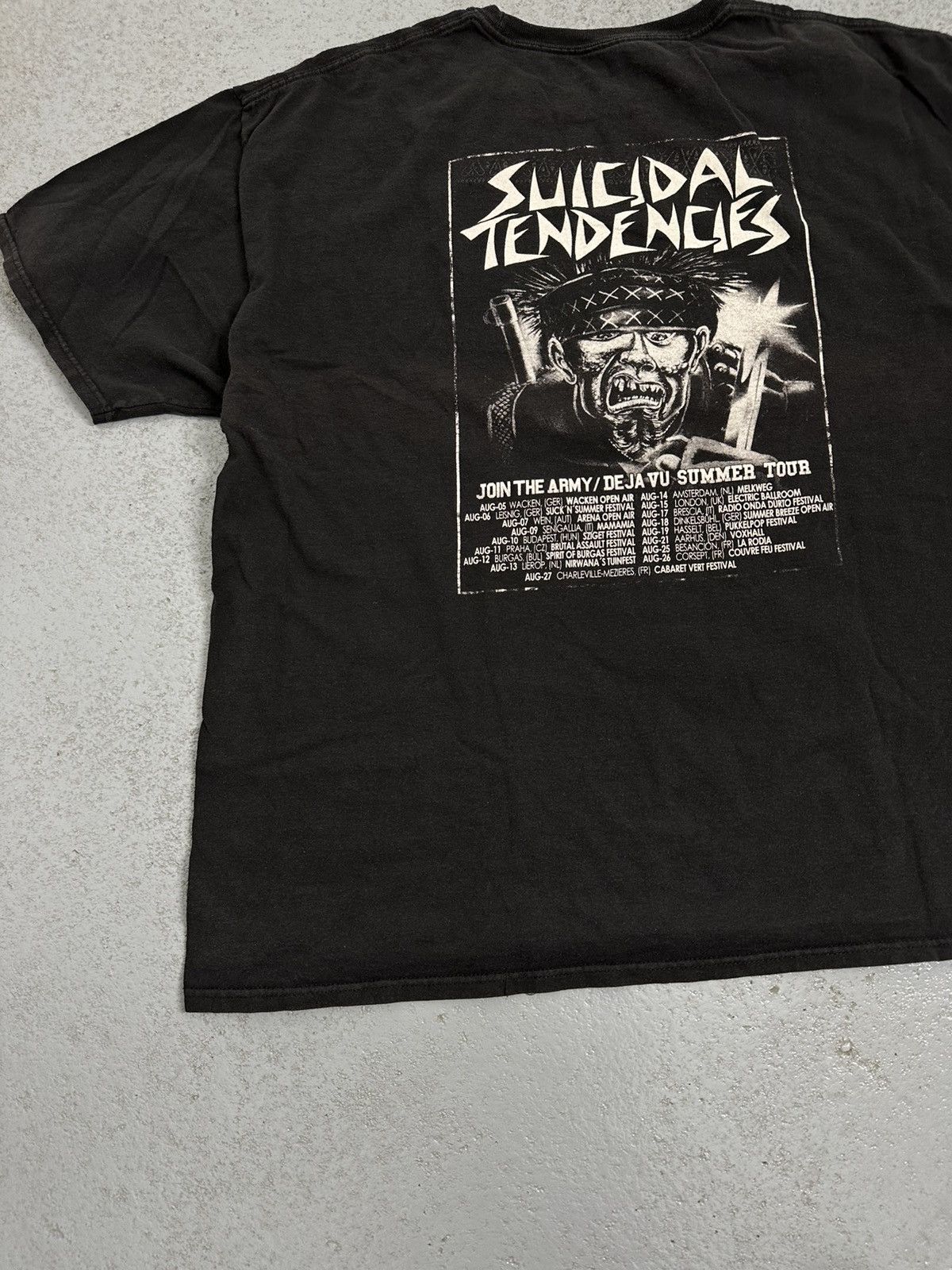 Band Tees Suicidal Tendencies Tour Tee Size US XXL / EU 58 / 5 - 11 Thumbnail