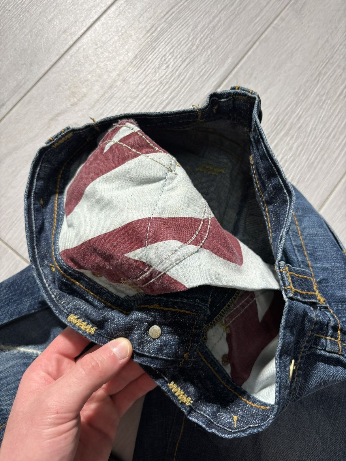 True Religion Y2K True Religion Jeans Denim Distressed USA Chief Keef Size US 29 - 10 Thumbnail