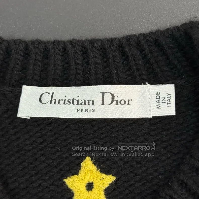 Dior Dior Black constellation Scorpio wool cashmere short-sleev Size S / US 4 / IT 40 - 5 Thumbnail