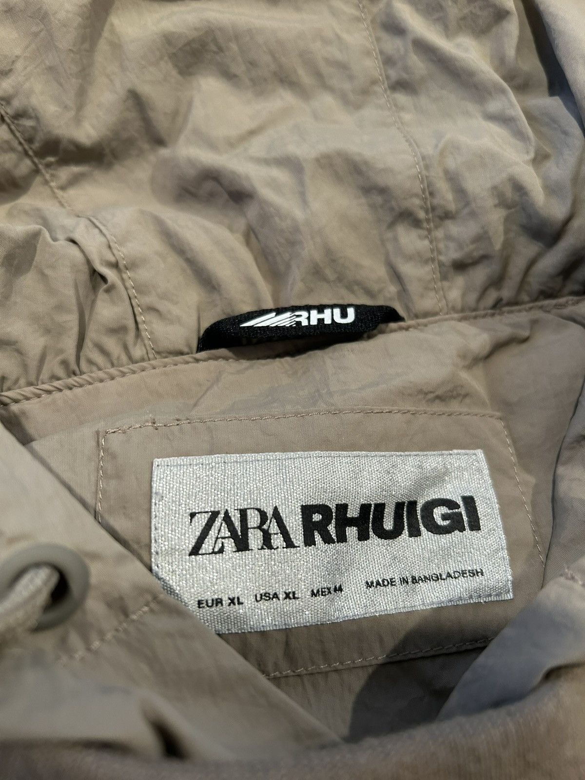 Rhude × Zara Pullover Rhude Hoodie Windbreaker ZARA Collab Size US XL / EU 56 / 4 - 3 Thumbnail