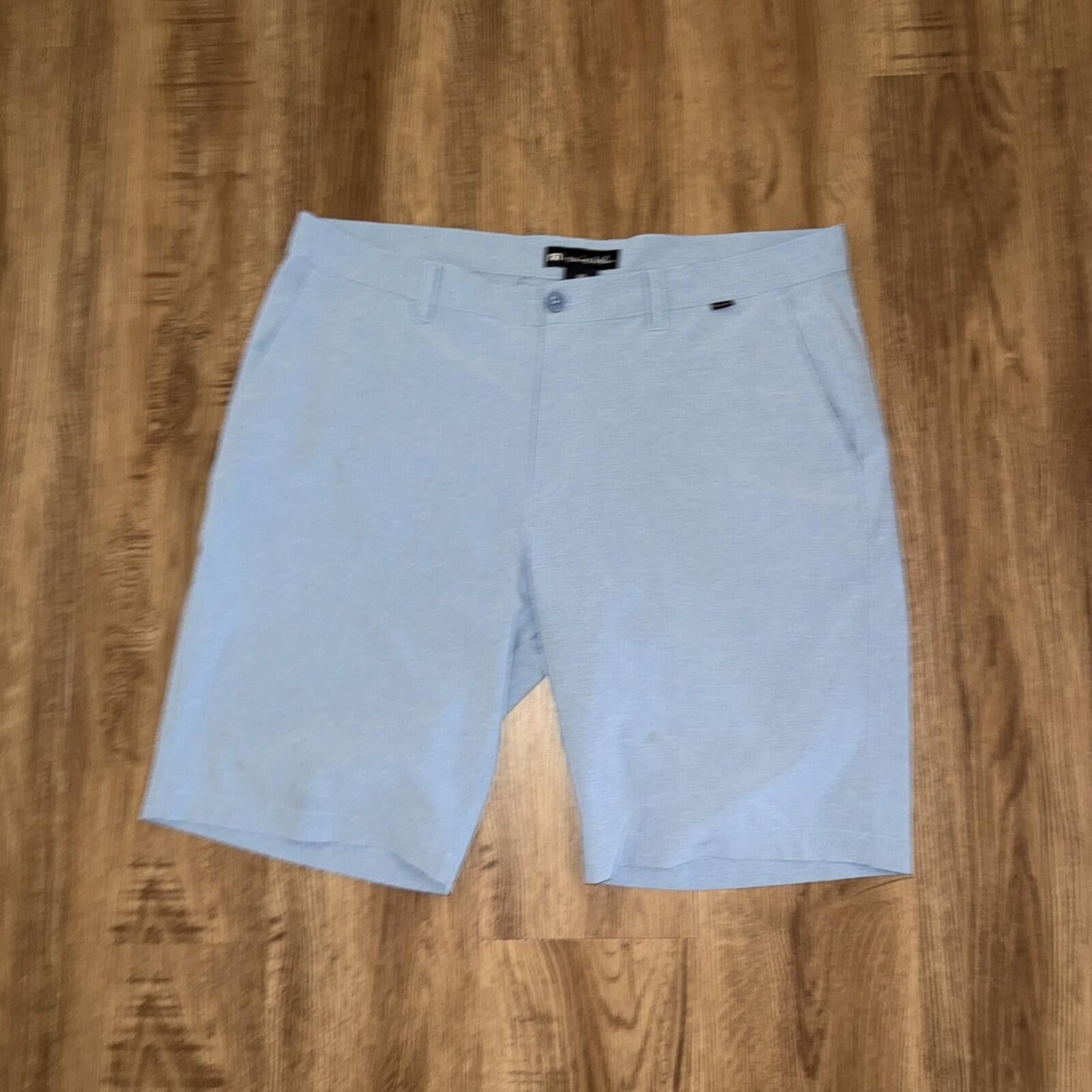 TravisMathew Travis Mathew Shorts Blue Beck Stretch Performance Golf Size US 38 / EU 54 - 1 Thumbnail
