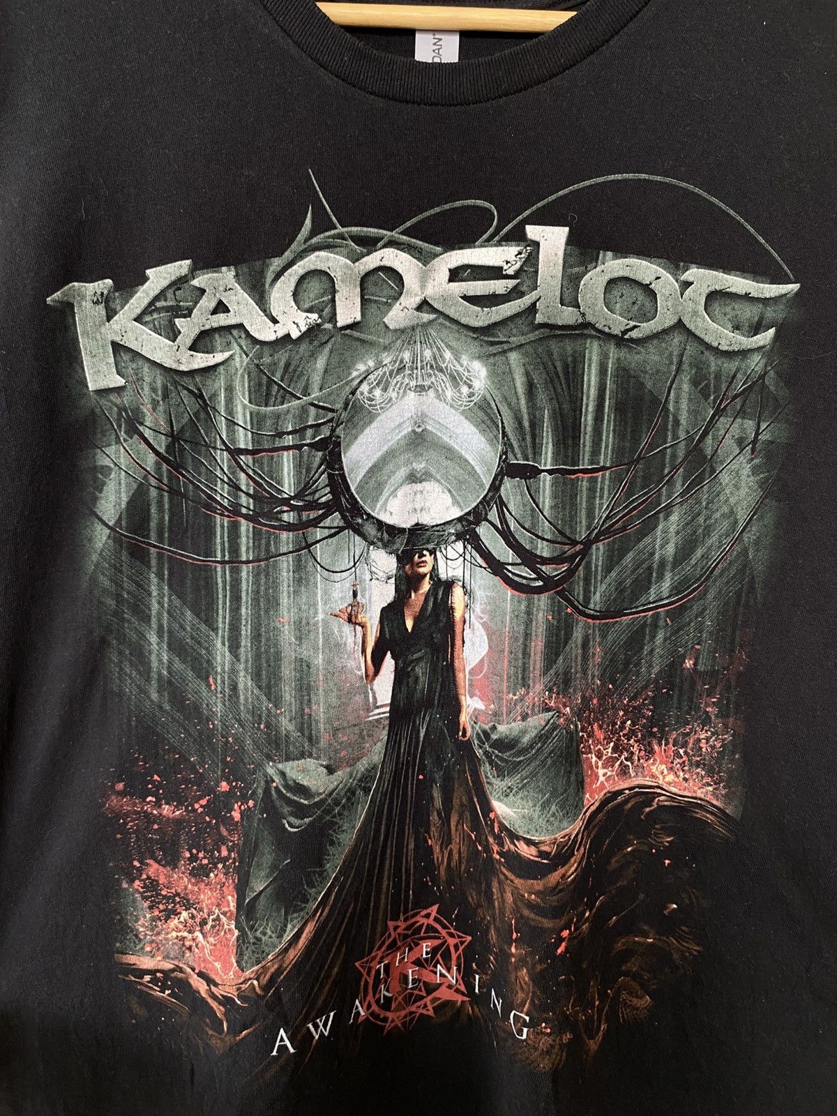 Band Tees Kamelot Tour Metal Band Tees Size US XL / EU 56 / 4 - 3 Thumbnail