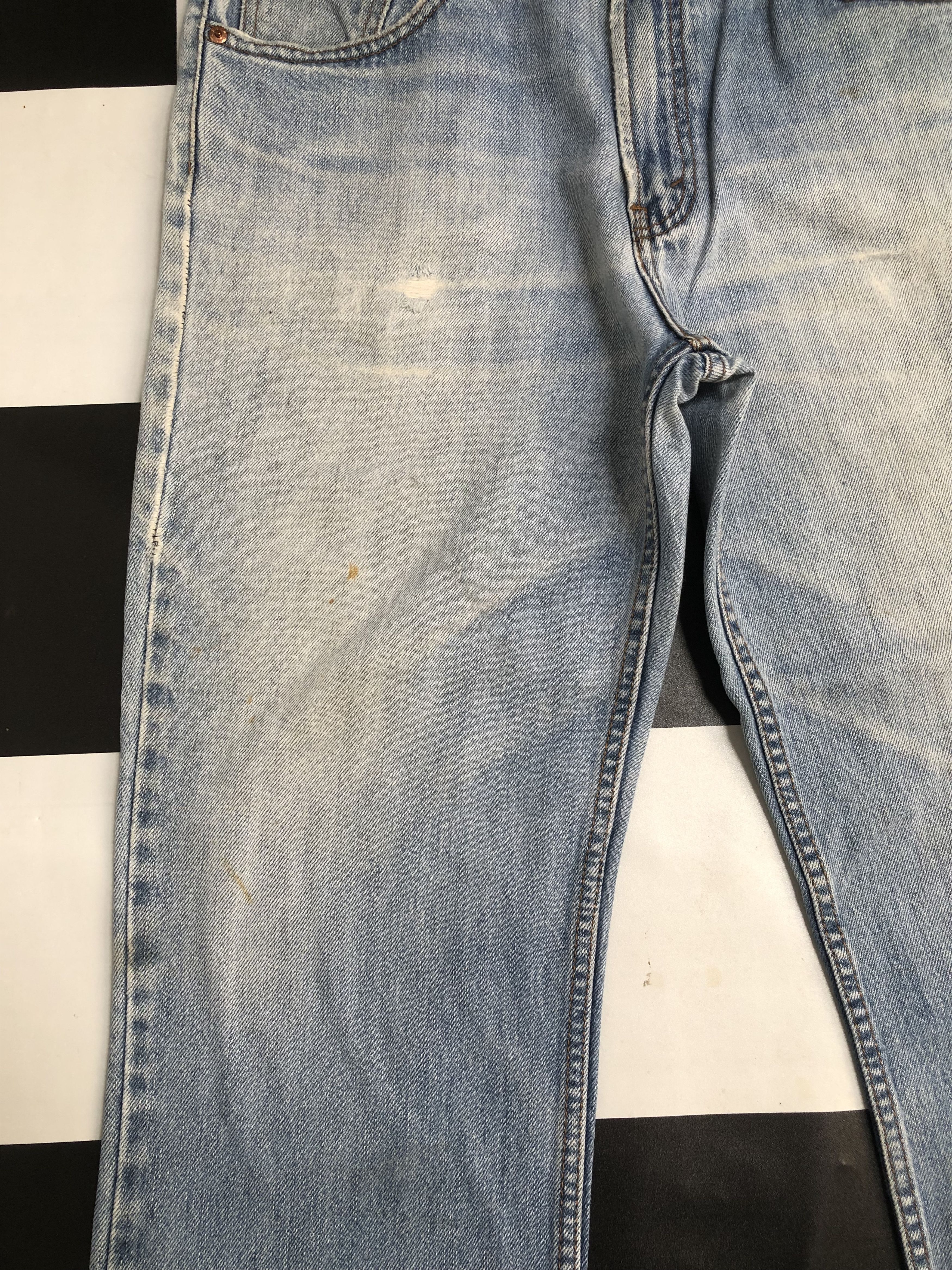 Levi's Vintage Levis 516 Distressed Jeans - L300 Size US 34 / EU 50 - 10 Thumbnail