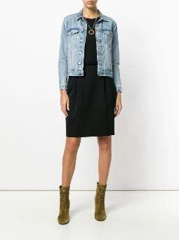 Helmut Lang HELMUT LANG size36 Water-washed denim jacket Size XXS / US 00 / IT 34 - 9 Thumbnail