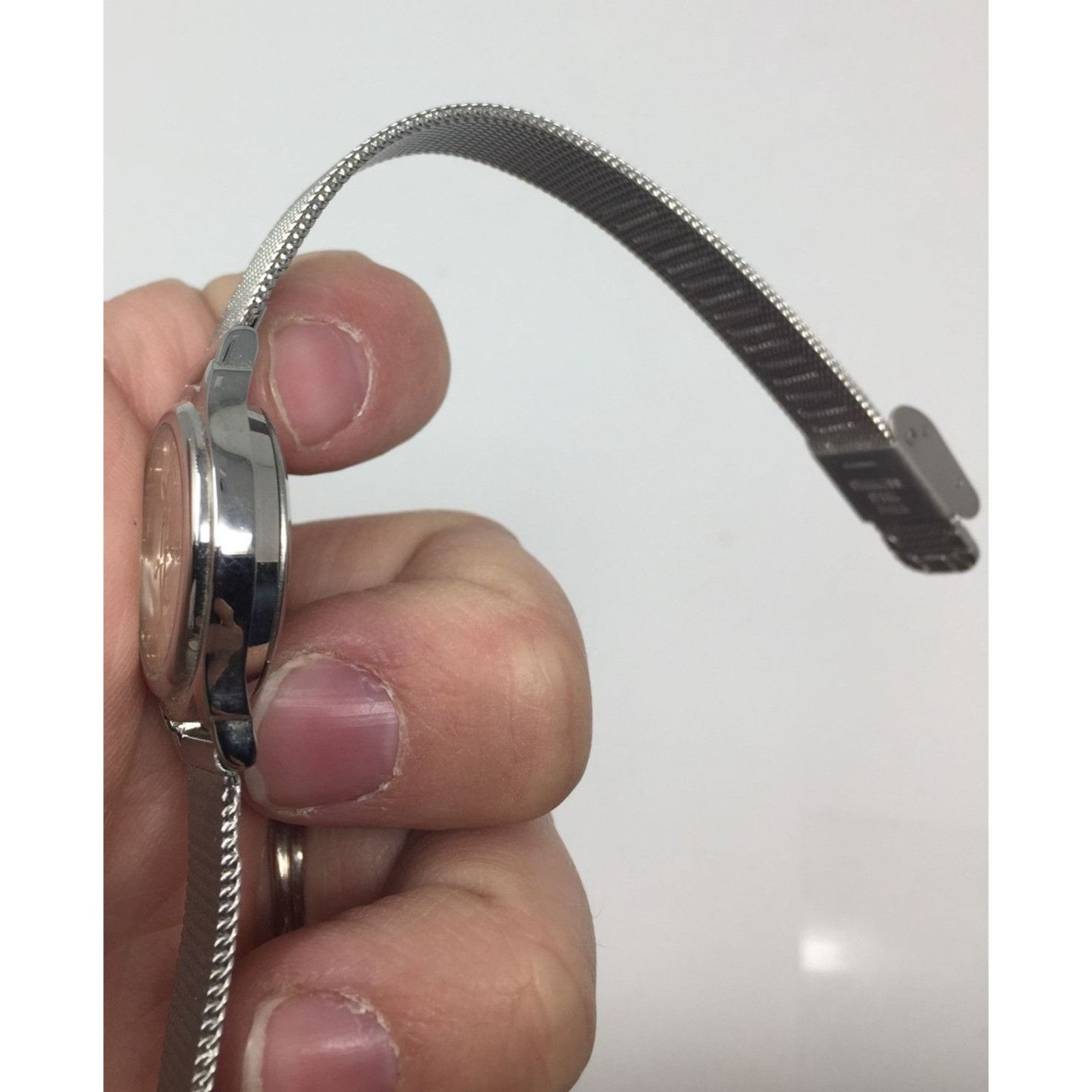 Other Quartz Silver Tone Watch - about 8.5 inches long (Untested) Size ONE SIZE - 4 Thumbnail