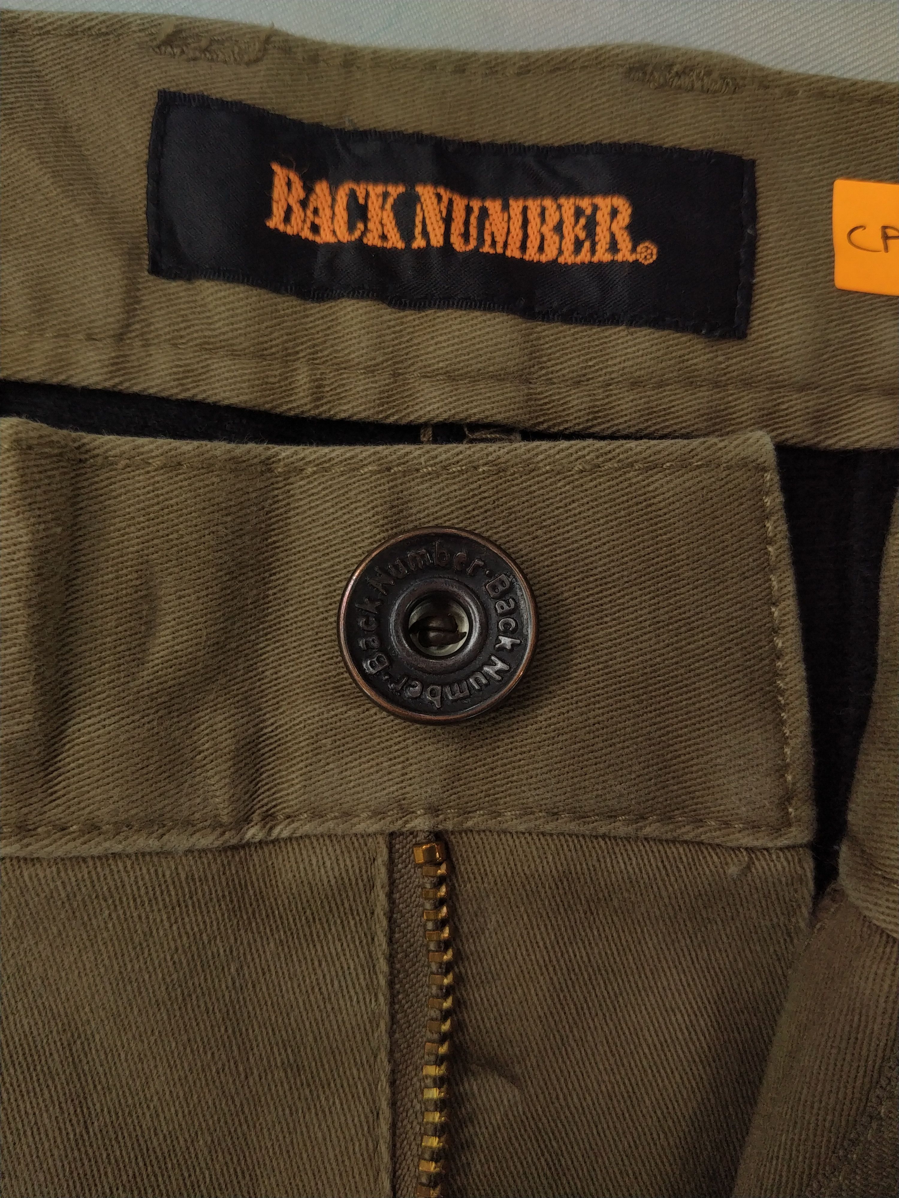 Japanese Brand Back Number Japanese Brand Cargo Multi Pocket Pants -CP203 Size US 35 - 6 Thumbnail
