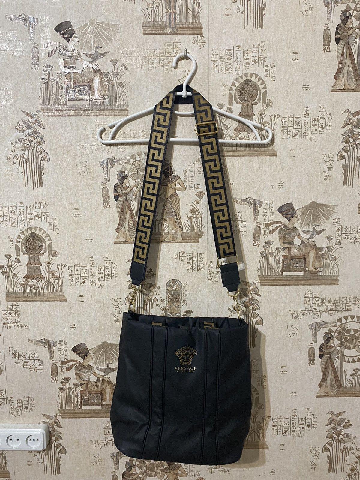 Versace Versace Parfums Ladies Black Tote Bag Crossbody Size ONE SIZE - 1 Thumbnail