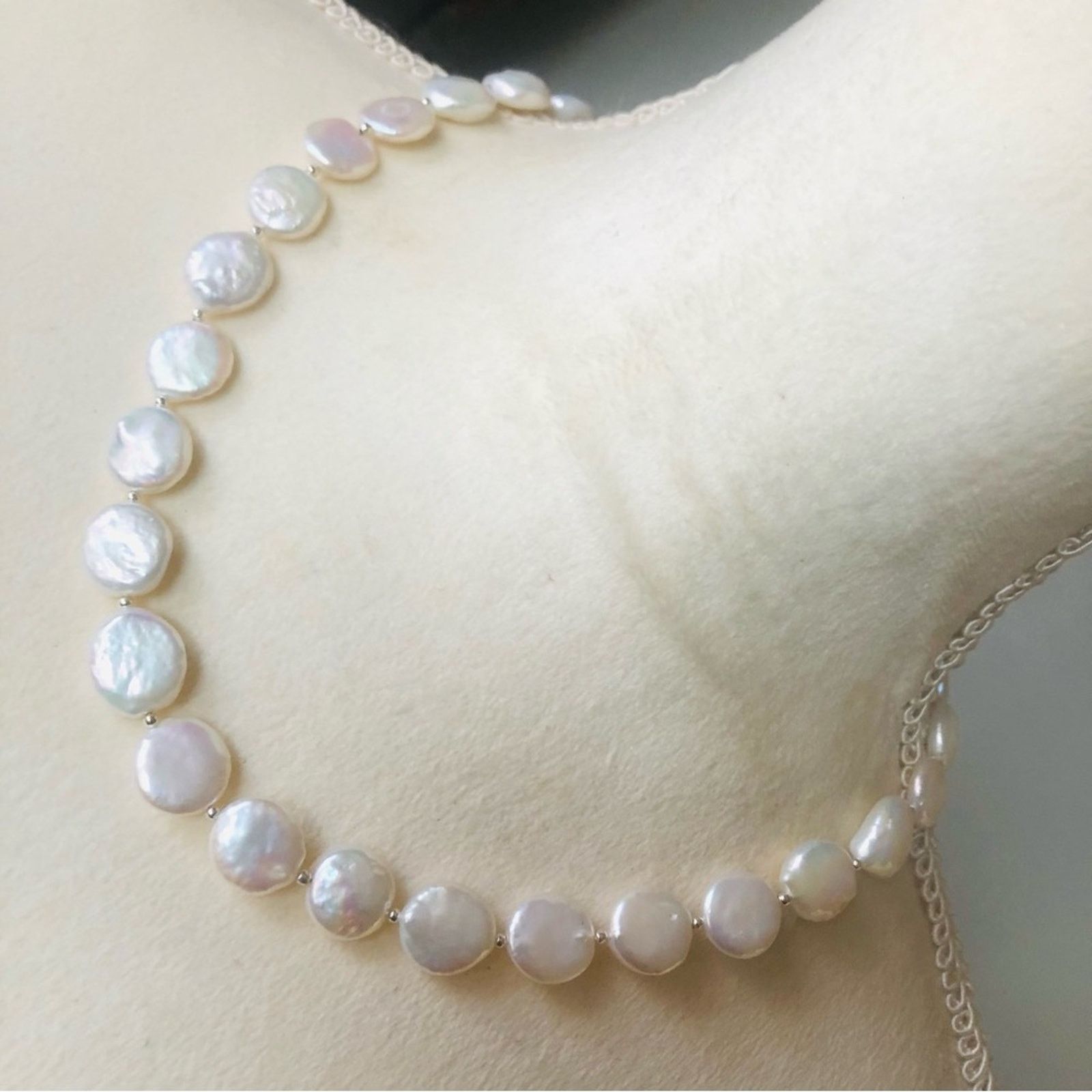 Handmade Handcrafted genuine baroque pearl necklace Size ONE SIZE - 1 Thumbnail