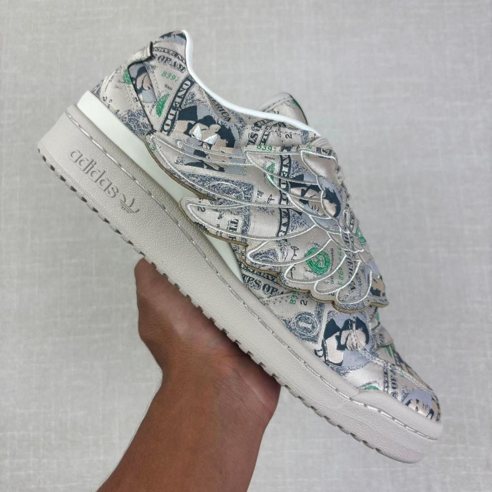 Adidas 💸 adidas Forum Wings 1.0 Low "Jeremy Scott Money" 10.5M Size US 10.5 / EU 43-44 - 1 Thumbnail