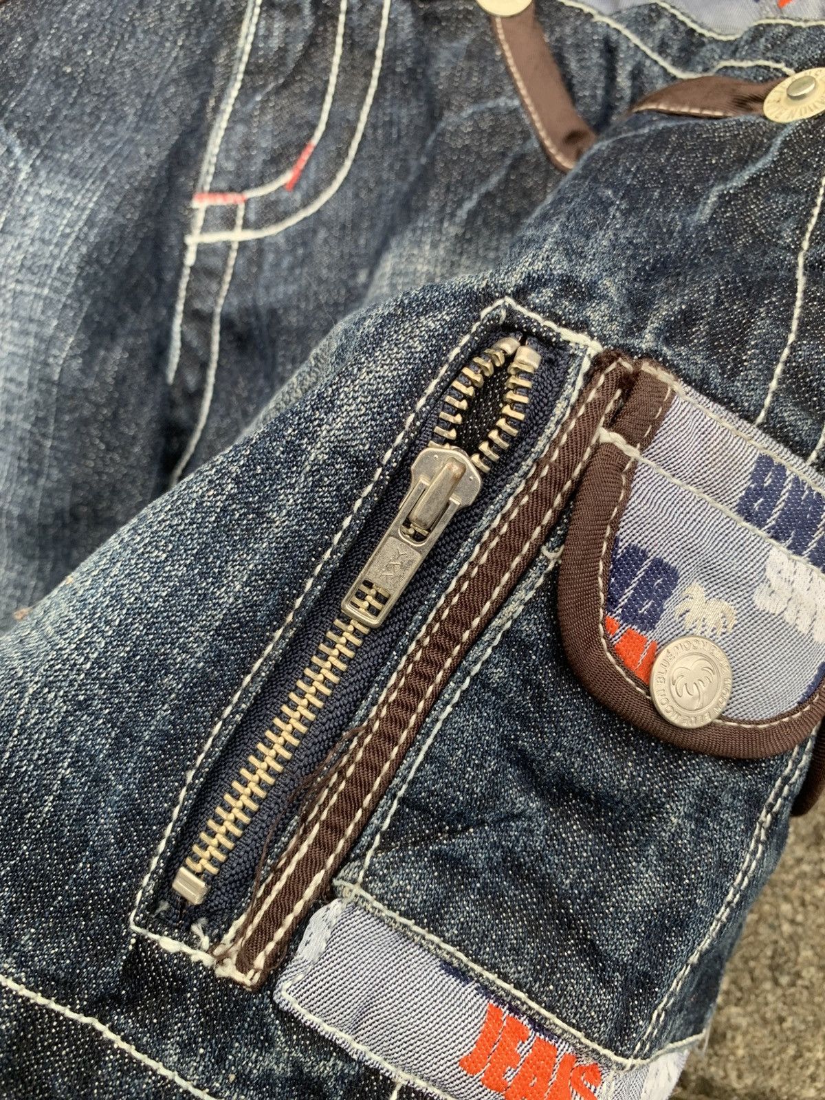 KMRii Japanese Short pants bondage cargo Multi Pocket Size US 26 / EU 42 - 3 Thumbnail