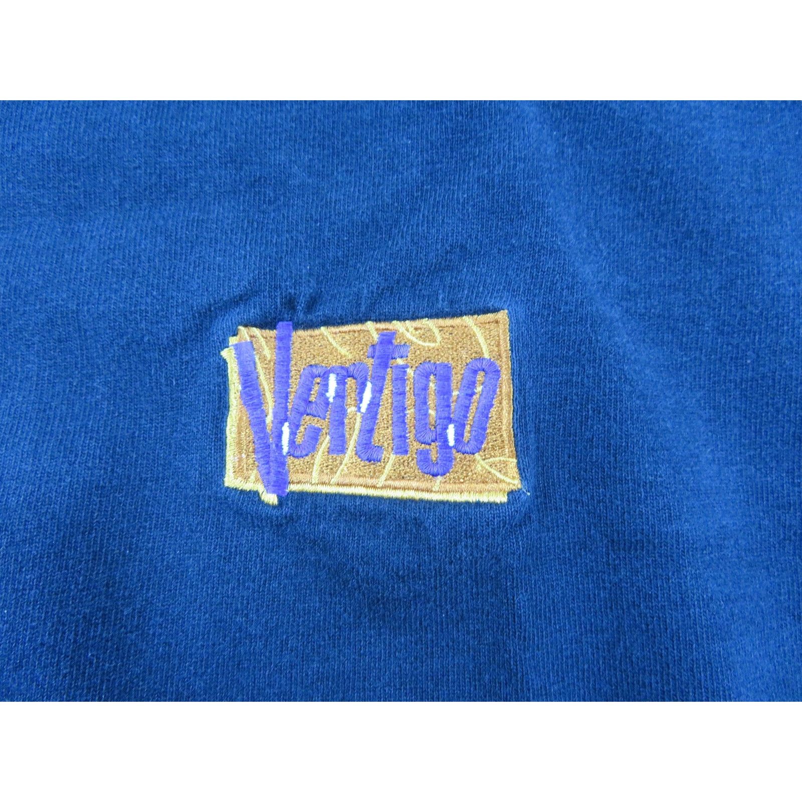 Other Vertigo Mock Turtleneck Long Sleeve T-Shirt Black Sz L 1990s Size US L / EU 52-54 / 3 - 4 Thumbnail