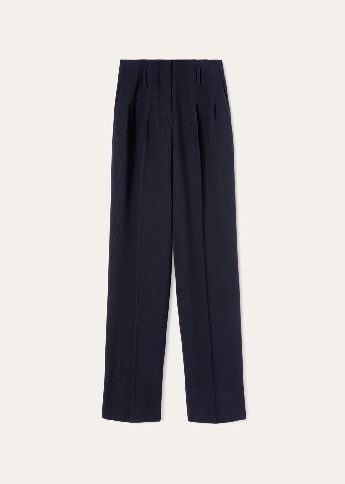 Loro Piana o1srvl11e0125 Amon Trouser in Navy Blue Size 27" / US 4 / IT 40 - 1 Thumbnail