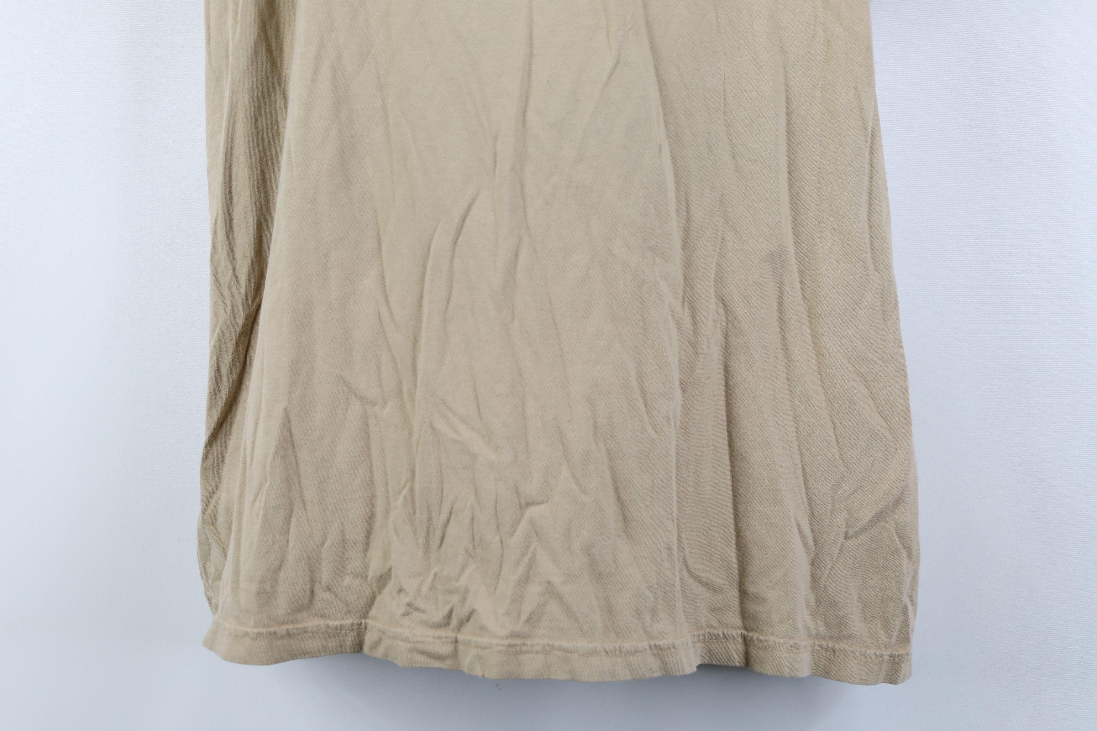 Ralph Lauren Vintage 90s Ralph Lauren Short Sleeve T-Shirt Beige Cotton Size US XL / EU 56 / 4 - 3 Thumbnail