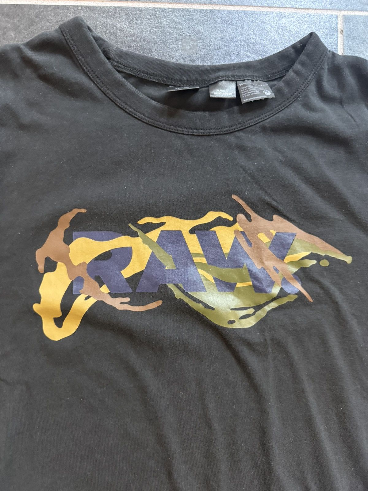 G-Star G-star raw camo logo tee Size US M / EU 48-50 / 2 - 4 Thumbnail
