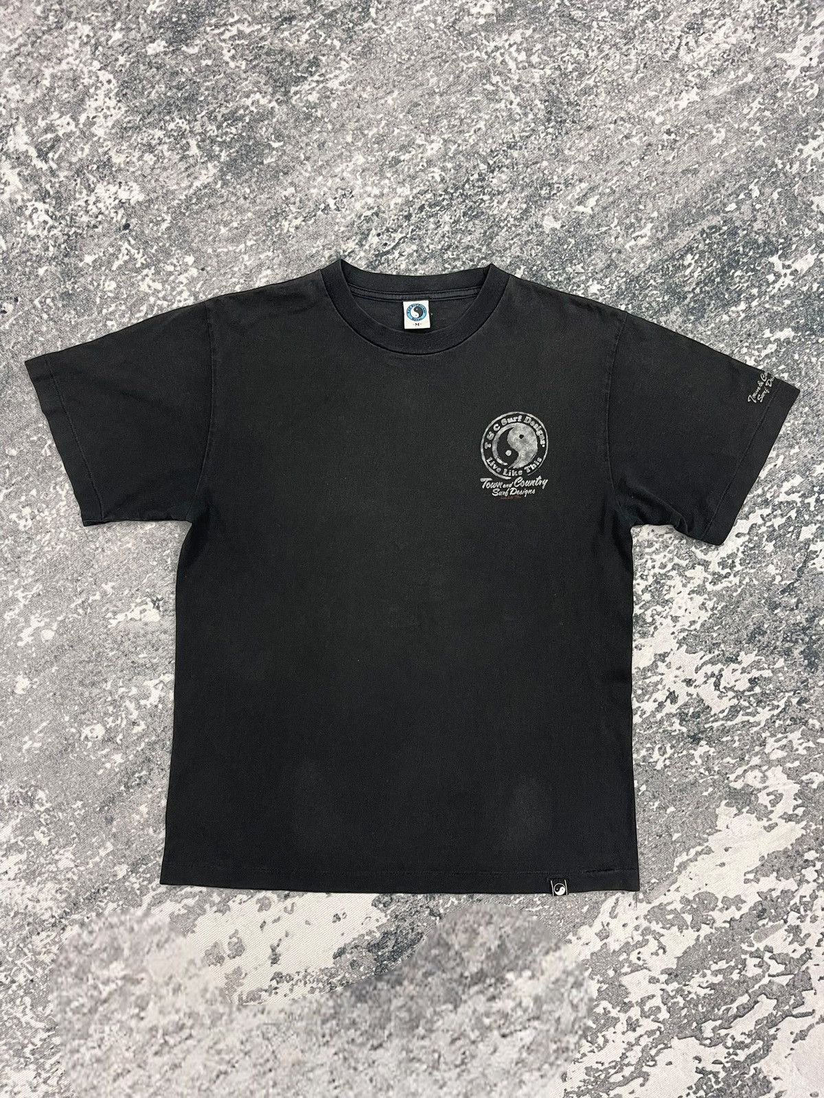 Vintage Vintage 90s Sun Faded T&C Surf Design Hawaii Tee Size US M / EU 48-50 / 2 - 2 Thumbnail