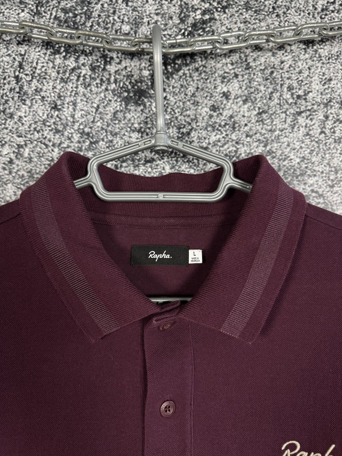Rapha Men’s Rapha Cycling Logo Polo Shirt Bicycle Size L Large Size US L / EU 52-54 / 3 - 7 Thumbnail