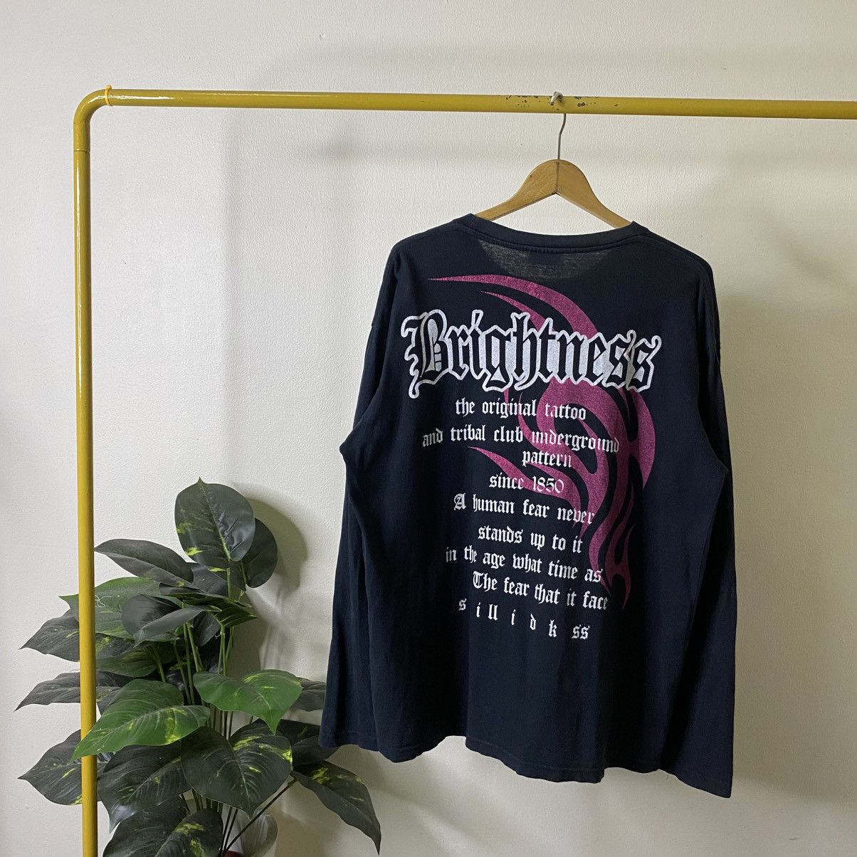 If Six Was Nine DefectiveStruct Seditionaries Poem Cyber Gothic Punk LGB LS Size US XL / EU 56 / 4 - 1 Thumbnail