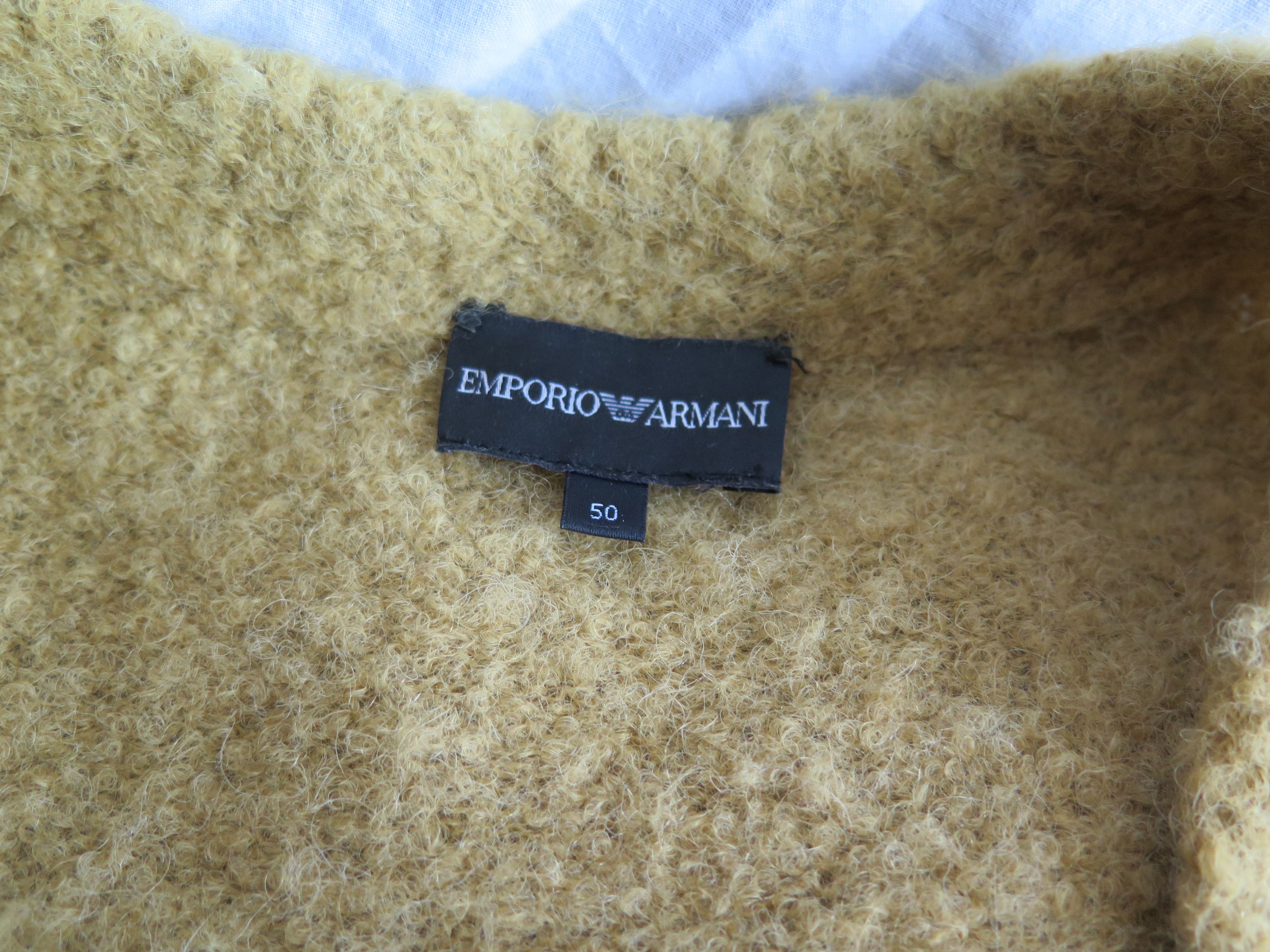 Giorgio Armani Armani Alpaca V-Neck sweater Size US M / EU 48-50 / 2 - 4 Thumbnail