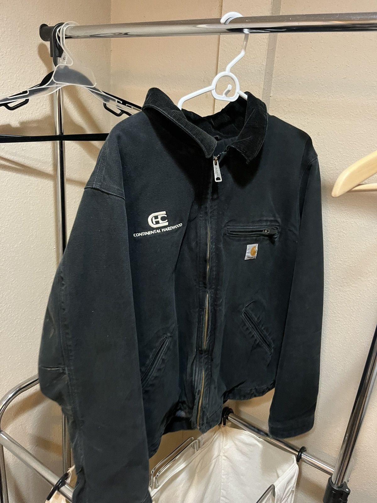 Carhartt Navy Blue Detroit Carhartt Jacket Size US XL / EU 56 / 4 - 1 Thumbnail