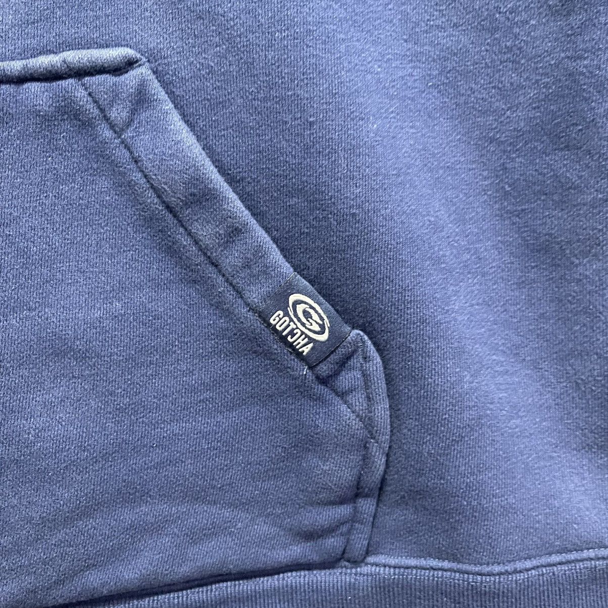 Gotcha Gotcha Logo Pullover Hoodie Navy Blue Japanese Streetwear Size US L / EU 52-54 / 3 - 6 Thumbnail
