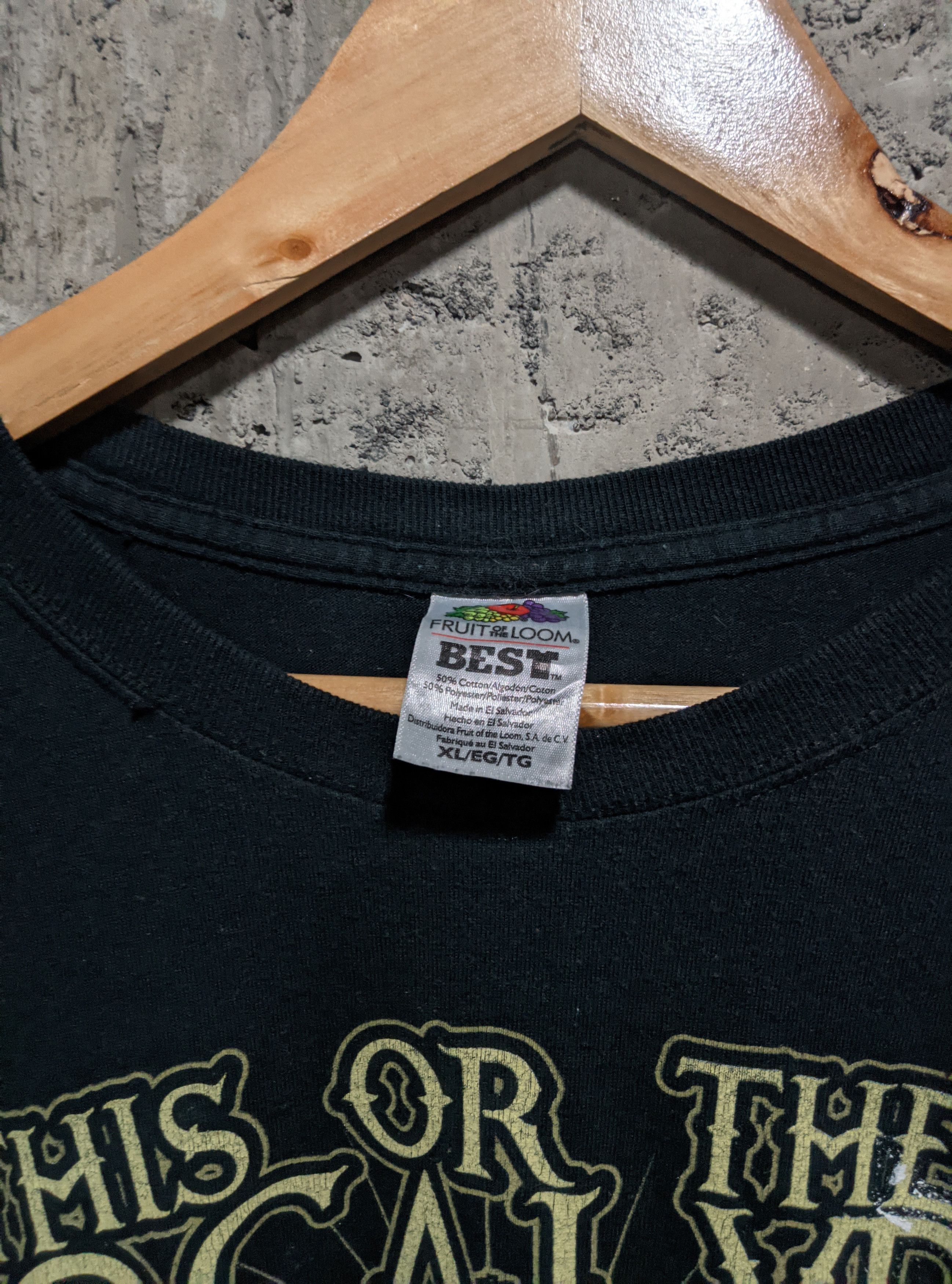 Band Tees Vintage this or the apocalypse haunt what's left metalcore Size US XL / EU 56 / 4 - 3 Thumbnail