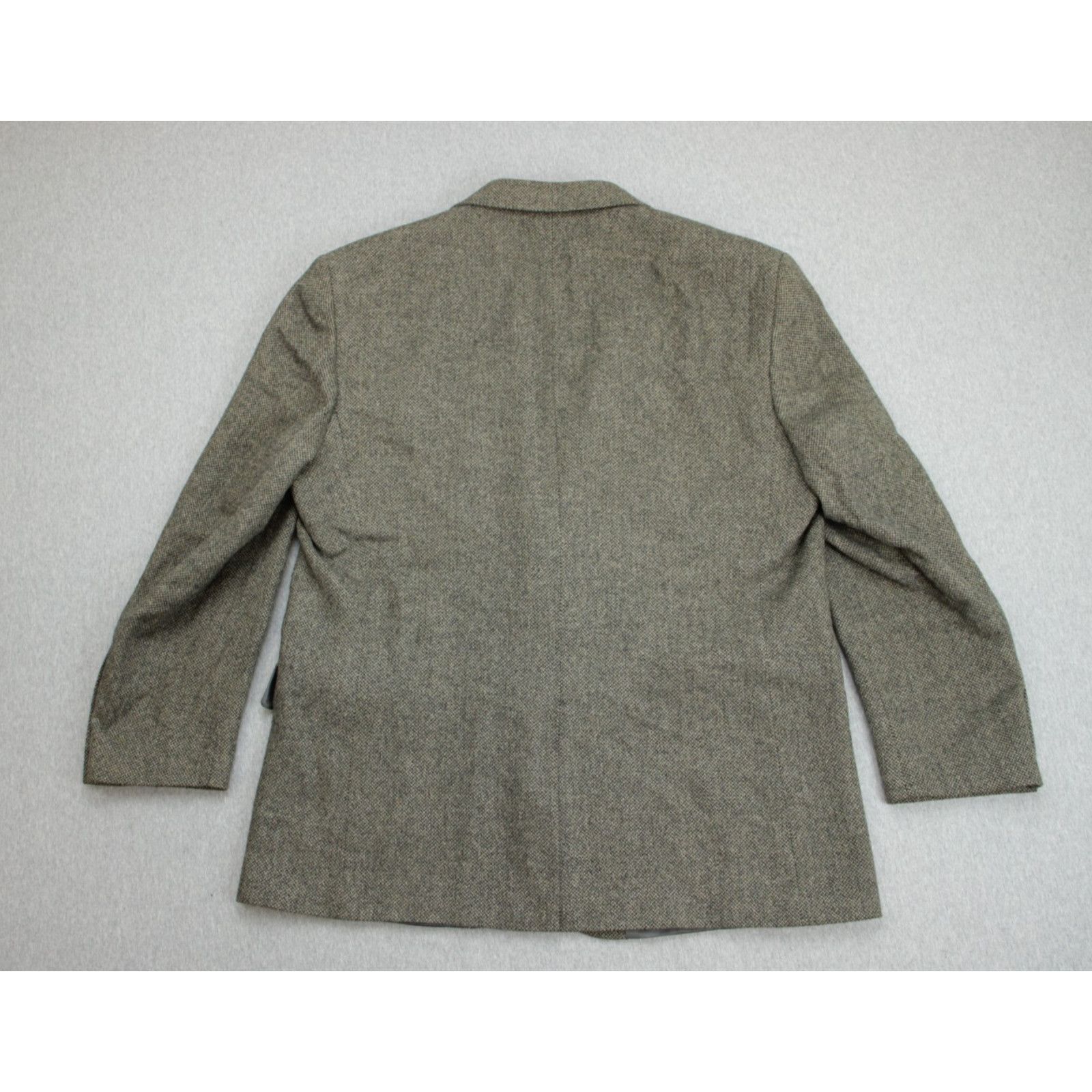 Jos. A. Bank Jos A Bank Blazer Mens 46R Herringbone 100% Camel Hair Size 46R - 3 Thumbnail