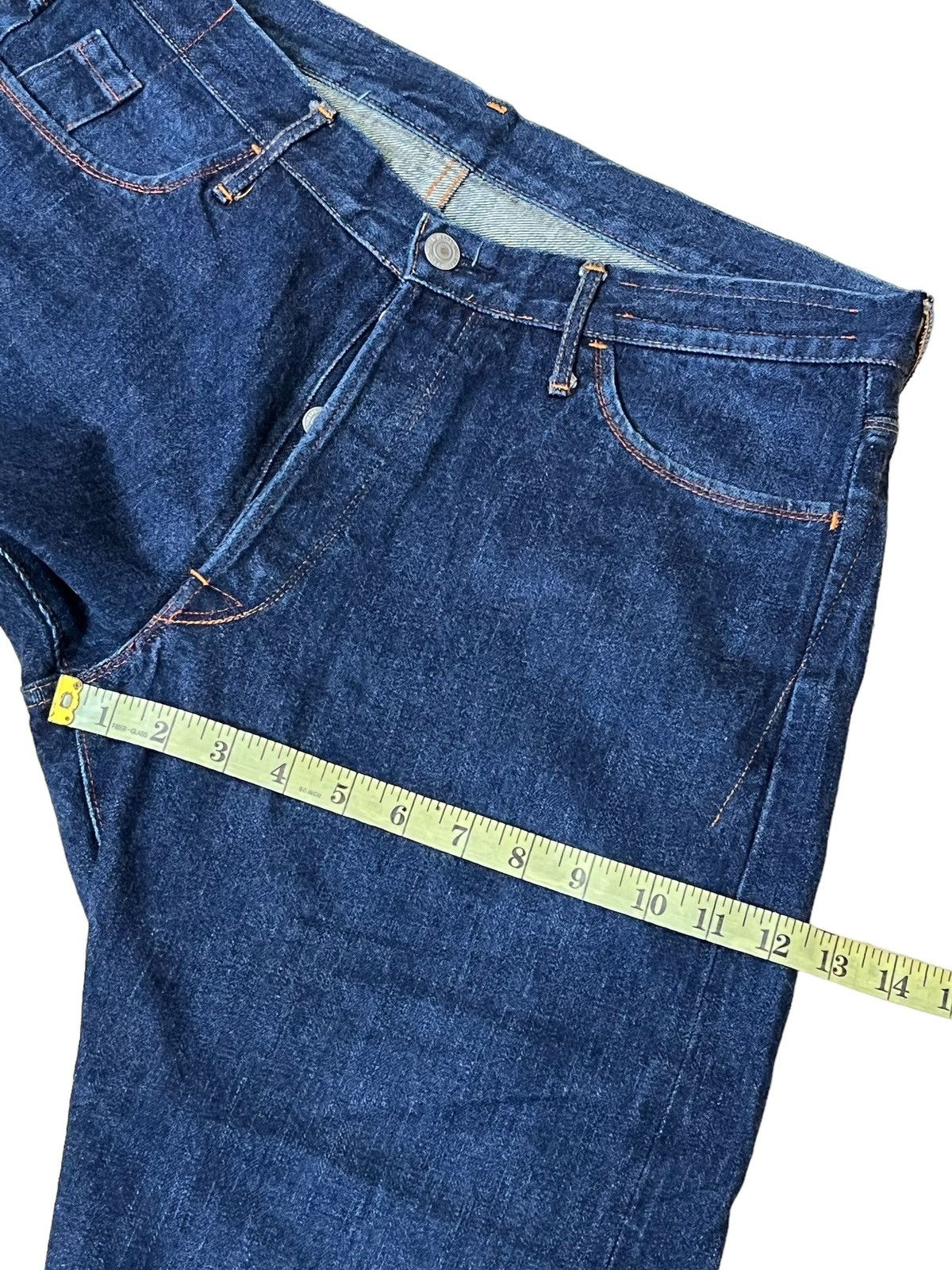 Japanese Brand NICE🔥KATOTOOL PROJECT BY HIROSHI KATO SELVEDGE SHORT JEANS Size US 32 / EU 48 - 14 Thumbnail
