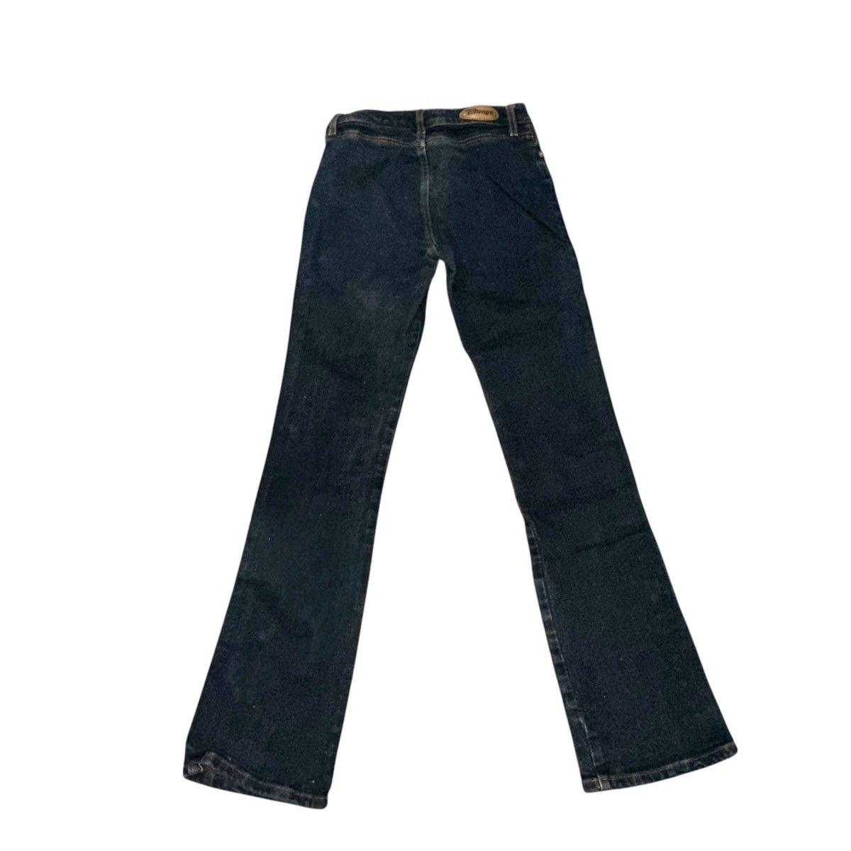 Other Vintage Bongo Y2K bleached whiskered dark wash bootcut jeans Size 26" / US 2 / IT 38 - 3 Thumbnail