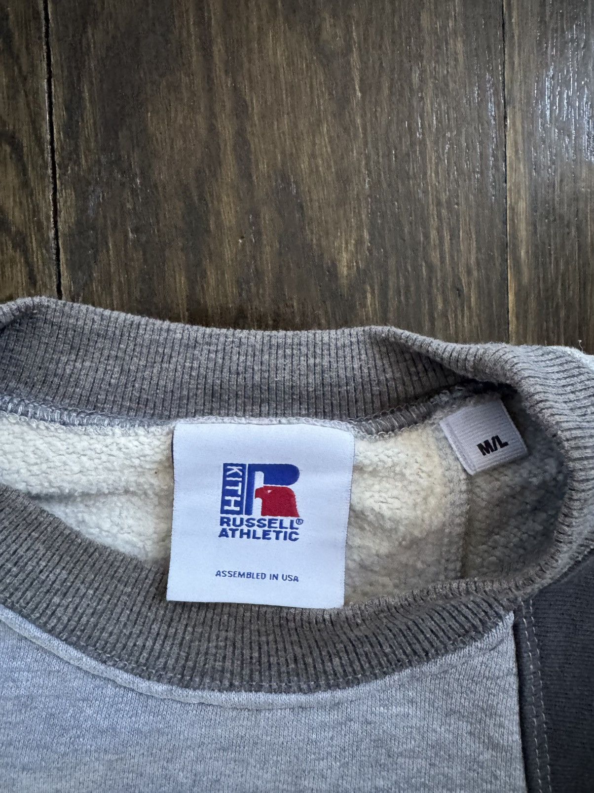 Kith 1 of 1 KITH x Russell Athletic Patchwork Crewneck Sweatshirt Size US M / EU 48-50 / 2 - 5 Thumbnail
