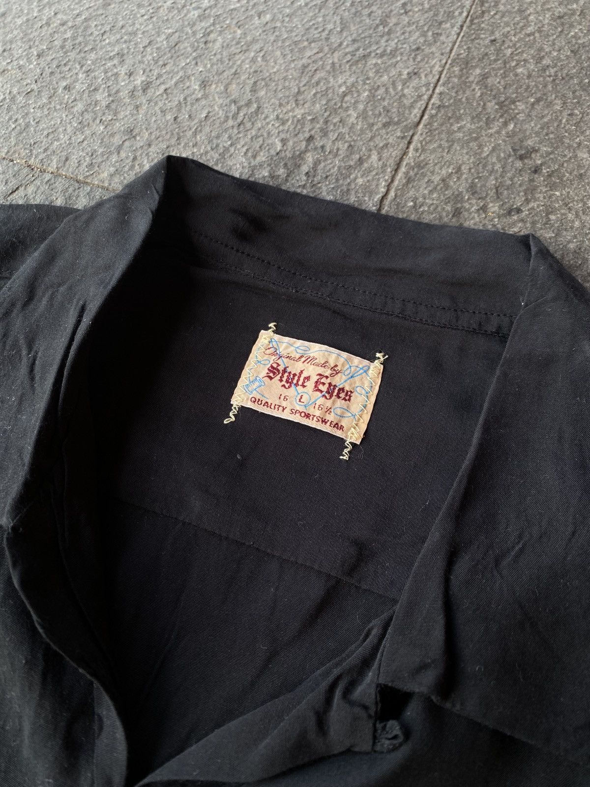 Toyo Enterprises 💸BINDING OFFER💸 VTG STYLE EYES BOWLING SHIRTS COOL MATERIALS Size US L / EU 52-54 / 3 - 7 Thumbnail