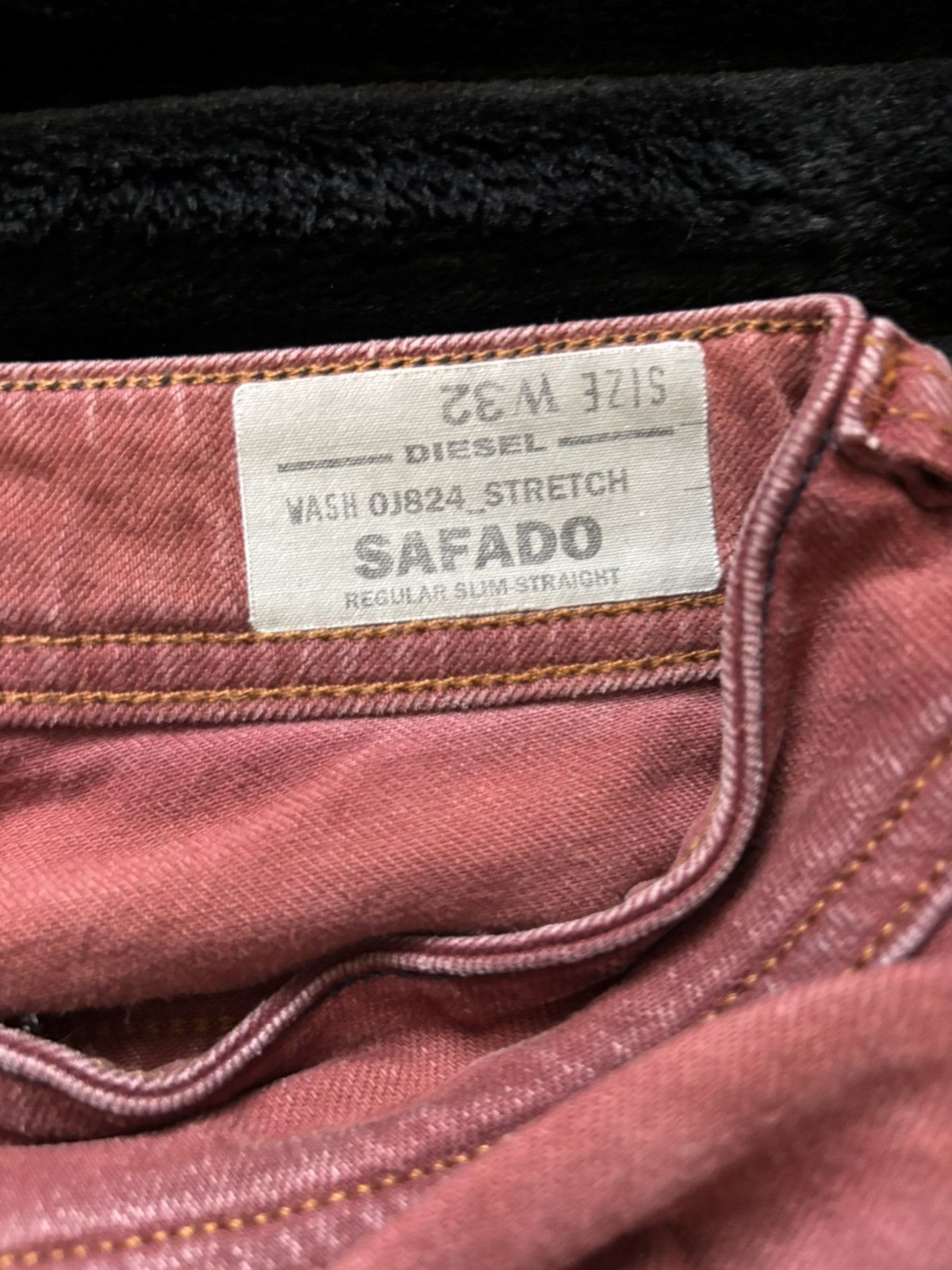 Diesel “Safado” Regular Slim Straight Denim Size US 32 / EU 48 - 3 Thumbnail