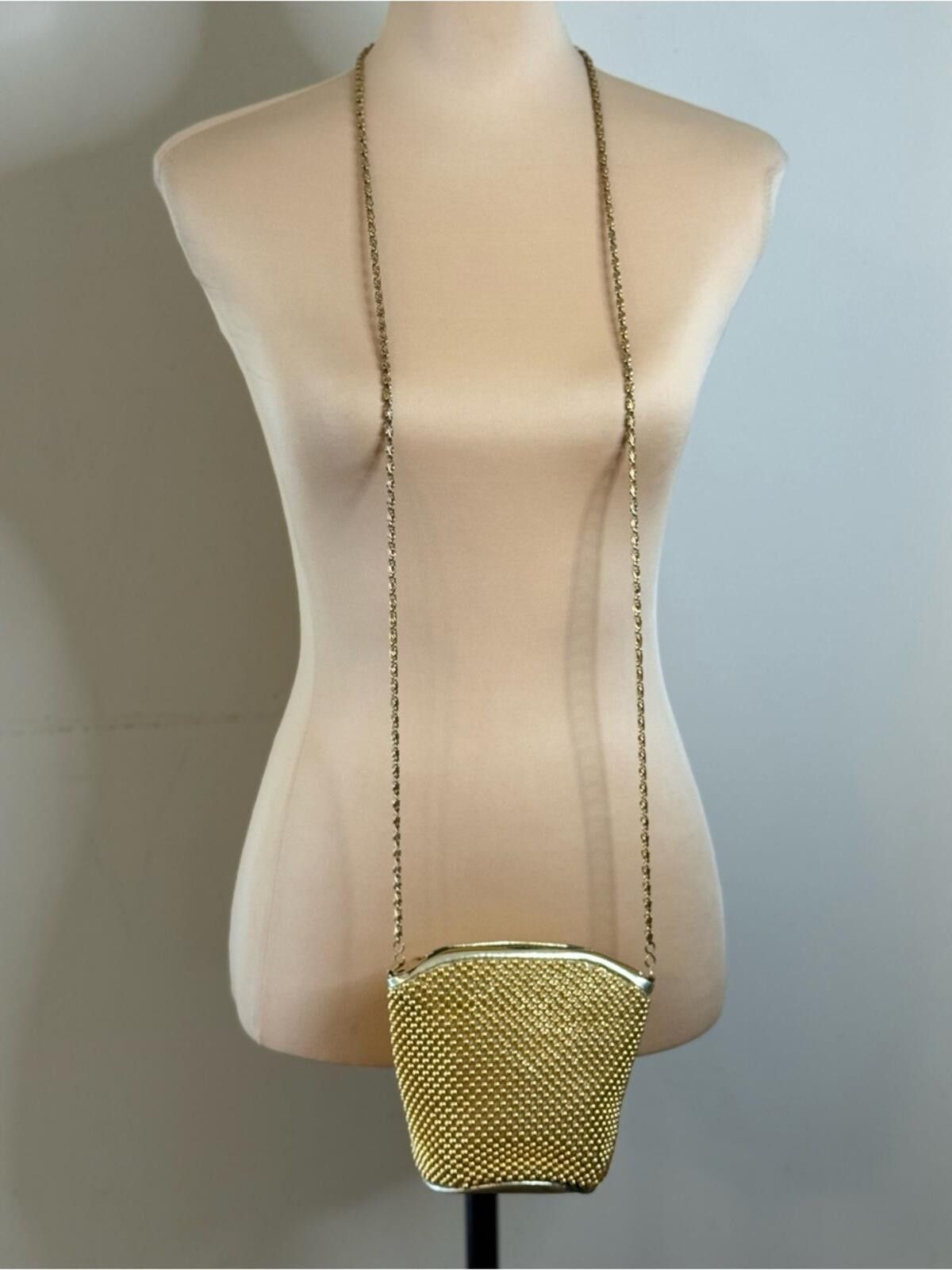 Other Gold beaded formal mini shoulder bag special occasions FLAW Size ONE SIZE - 1 Thumbnail