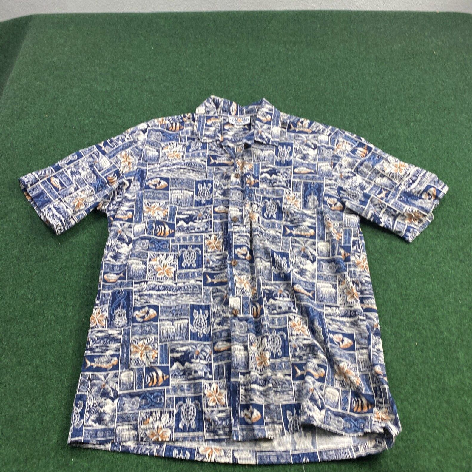 Buchanan 03 Tartan Vintage Leaves Hawaiian Shirt main image 0