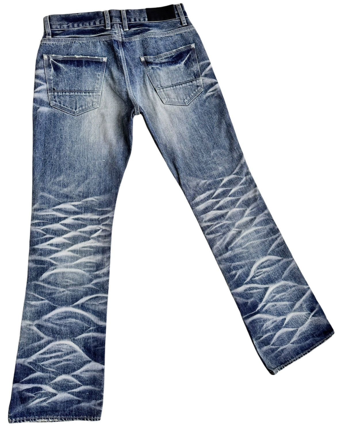 Japanese Brand ⚡️Distressed Japanese Brand Urban Craft Vintage Flare Jeans Size US 32 / EU 48 - 5 Thumbnail