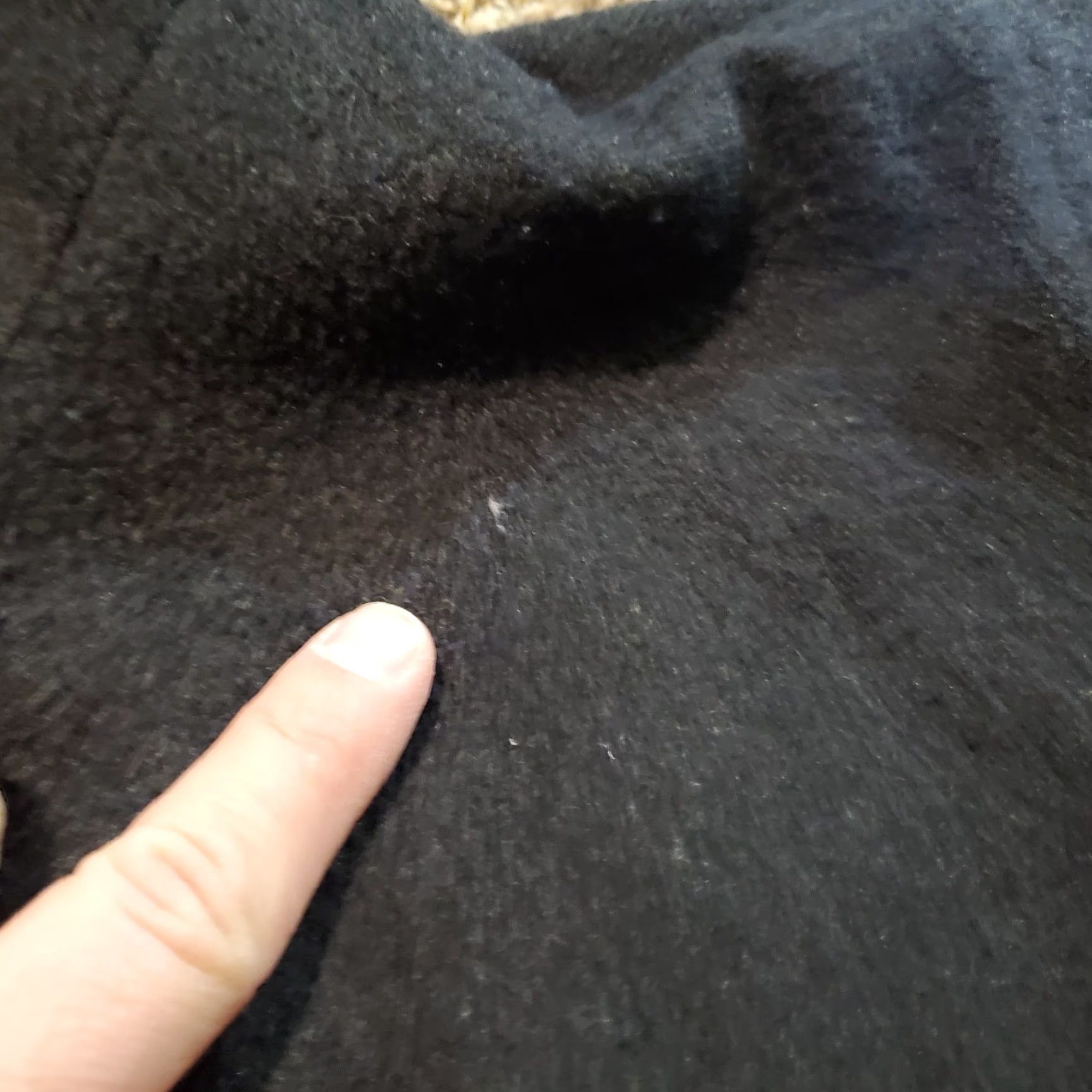 Eddie Bauer VINTAGE Eddie Bauer Wool Cashmere Trench Coat Womens Medium Black Long Hooded Lined Size M / US 6-8 / IT 42-44 - 7 Thumbnail