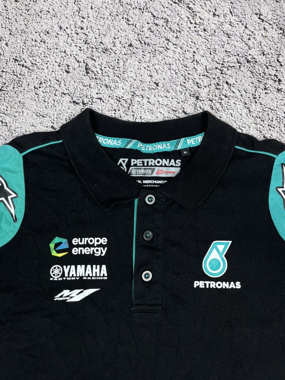 Alpinestars Petronas Yamaha Factory Alpinestars longsleeve polo shirt XL Size US XL / EU 56 / 4 - 4 Thumbnail