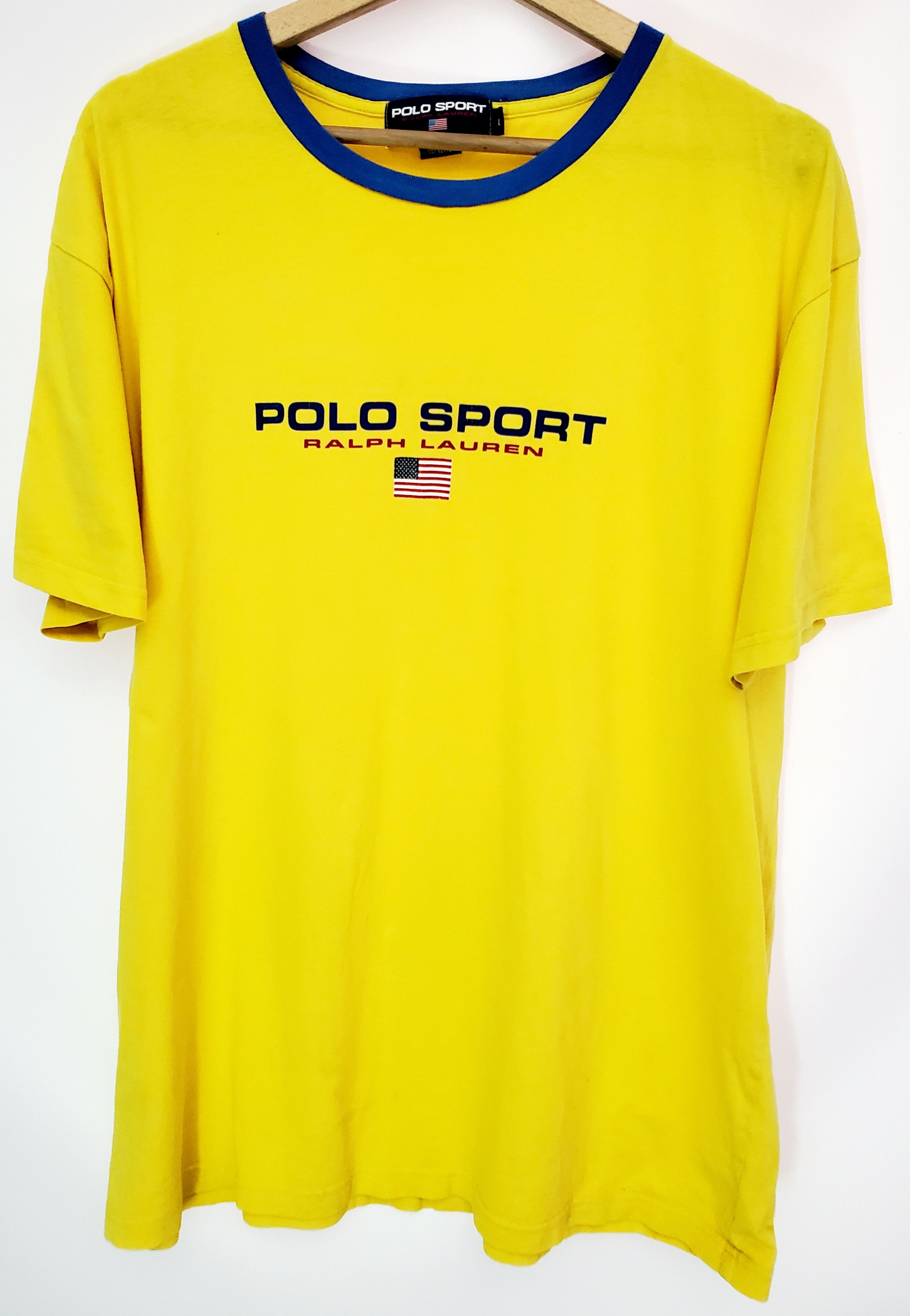 Japanese Brand × Polo Ralph Lauren Men’s T Shirt Polo Sport Ralph Lauren USA Y2K Size US XL / EU 56 / 4 - 1 Thumbnail