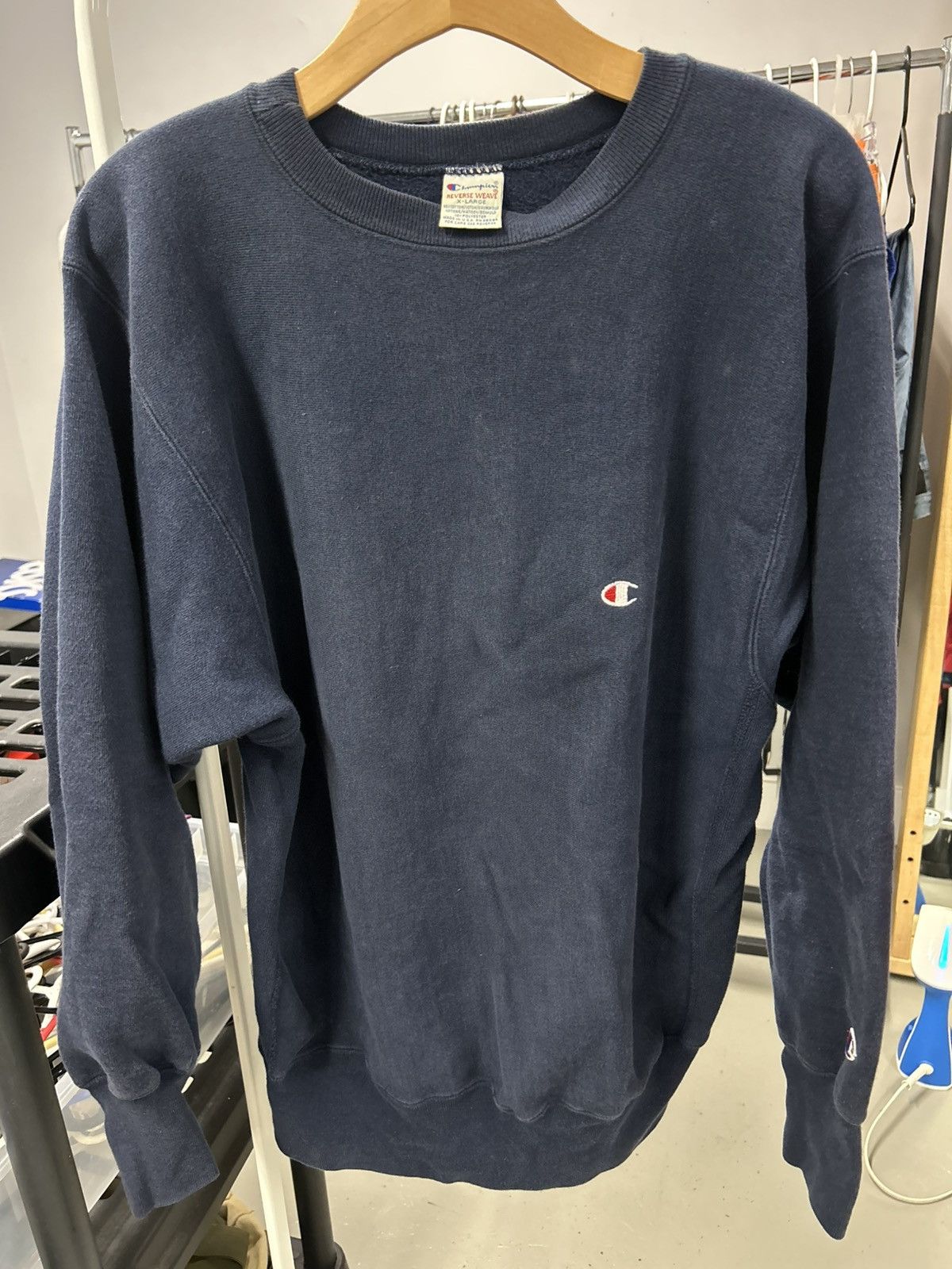 Champion Vintage 90’s Champion Reverse Weave Sweatshirt Size US XL / EU 56 / 4 - 1 Thumbnail