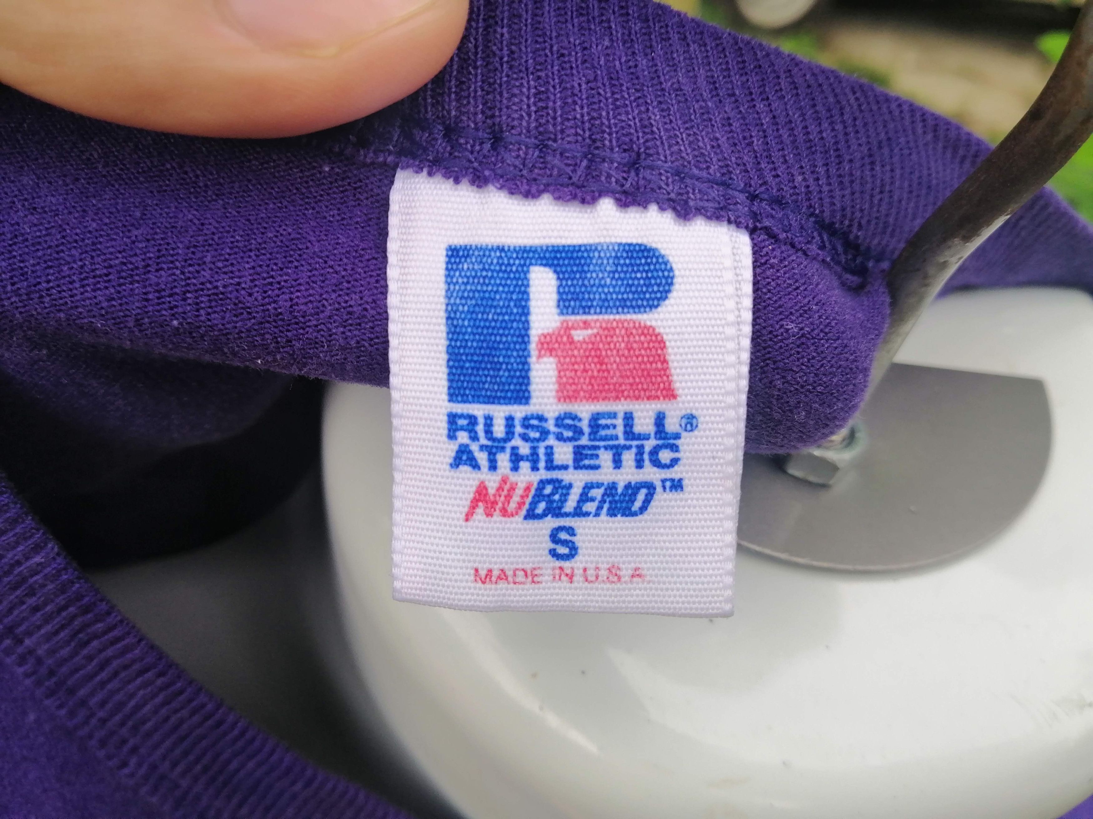 Russell Athletic 1990s vintage t shirt 5050 mason metals malins baseball Size US S / EU 44-46 / 1 - 5 Thumbnail