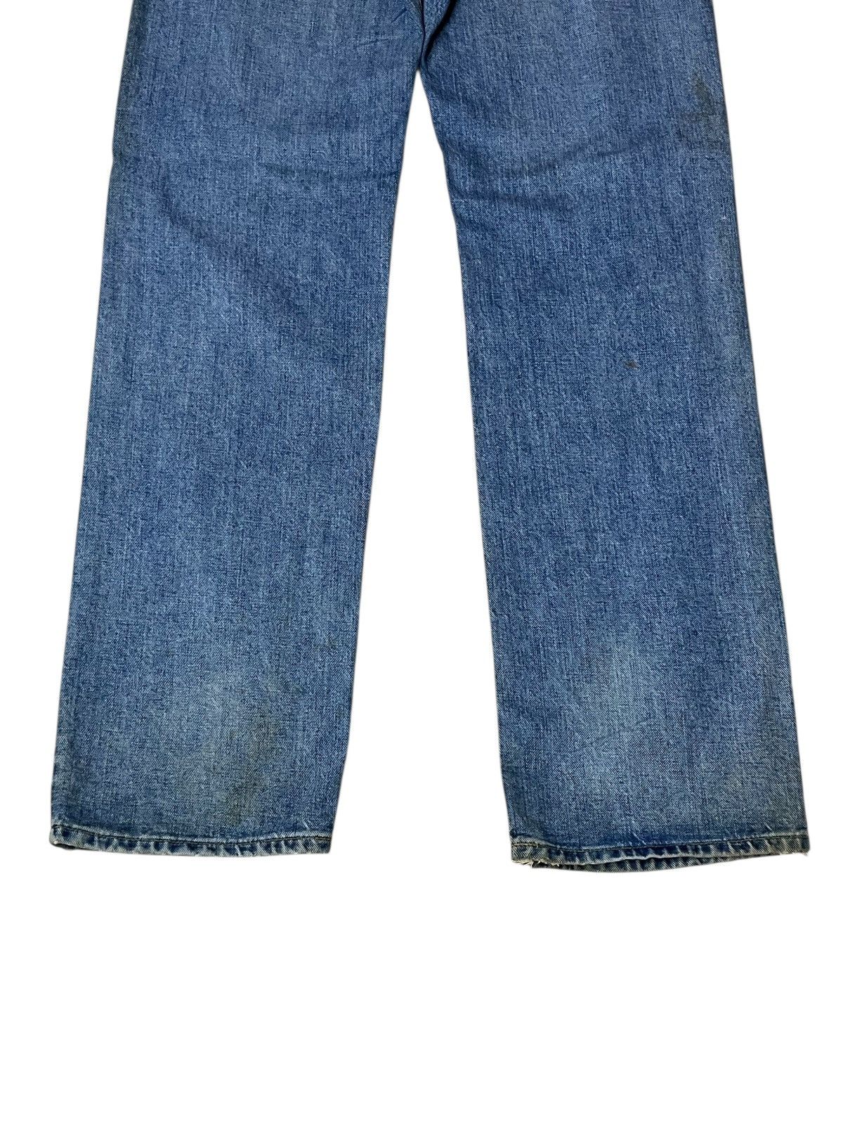 Japanese Brand Vintage LEE RIDERS repro 50s dirty half selvedge jeans Size US 29 - 6 Thumbnail