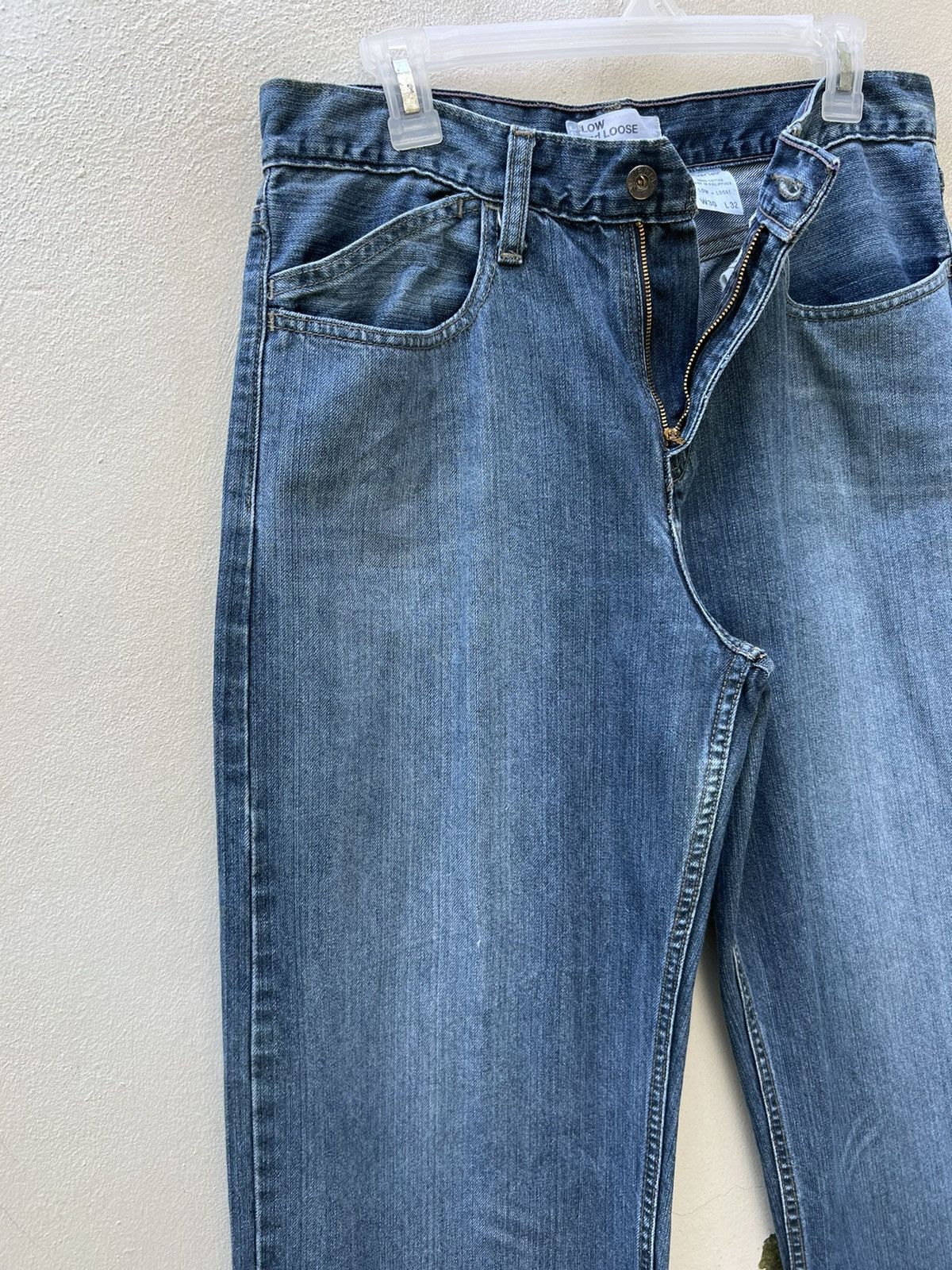 Levi's Vintage 2000s Levi’s Silvertab Denim Low + Loose Jeans Size US 30 / EU 46 - 8 Thumbnail