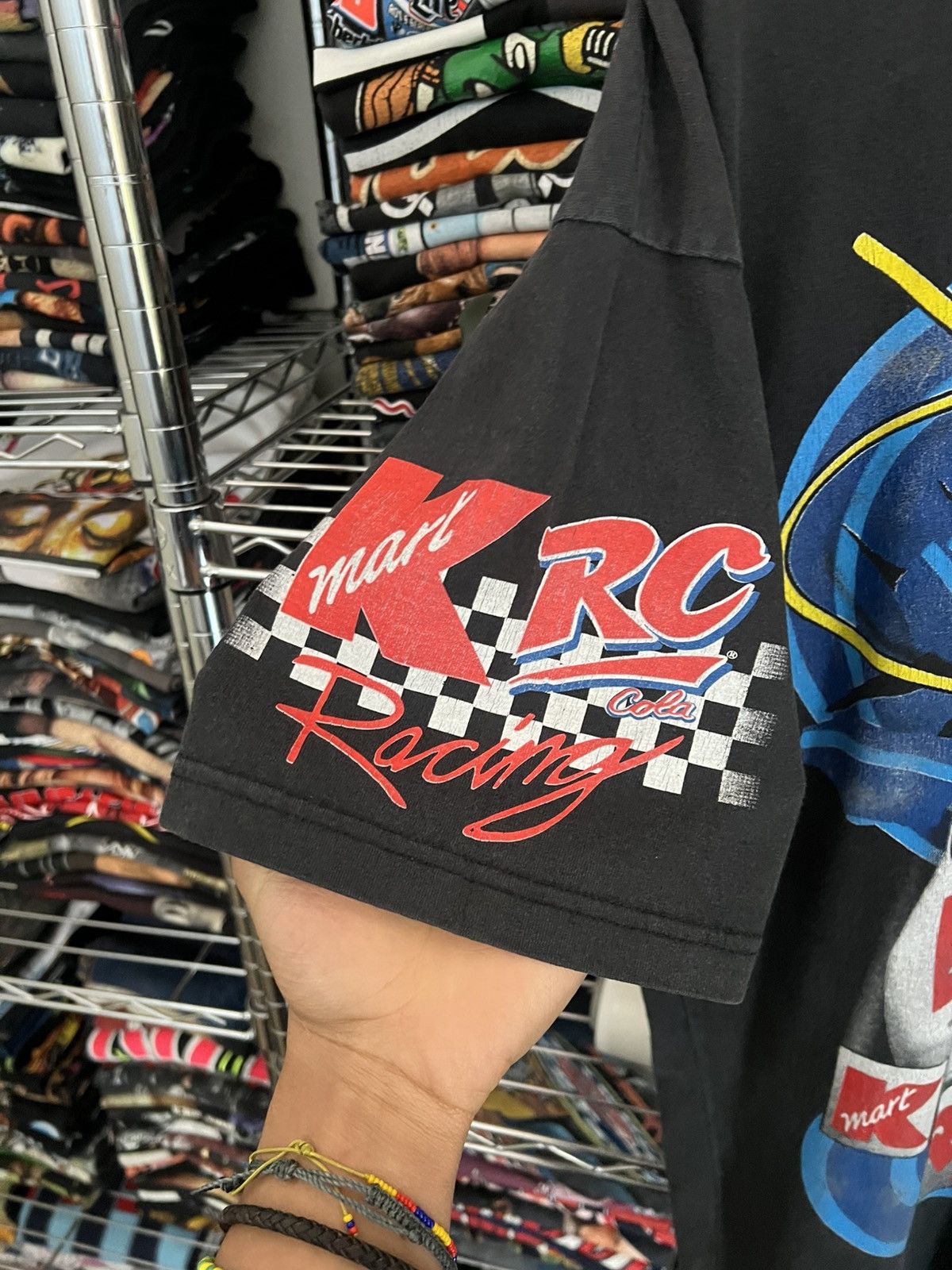 NASCAR 90s Jeremy Mayfield AOP Racing Tee Size US L / EU 52-54 / 3 - 4 Thumbnail