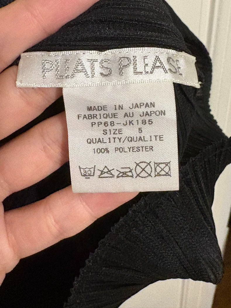 Issey Miyake issey miyake size:5 Pleated black long sleeves 2505-Nextar Size XXS / US 00 / IT 34 - 3 Thumbnail