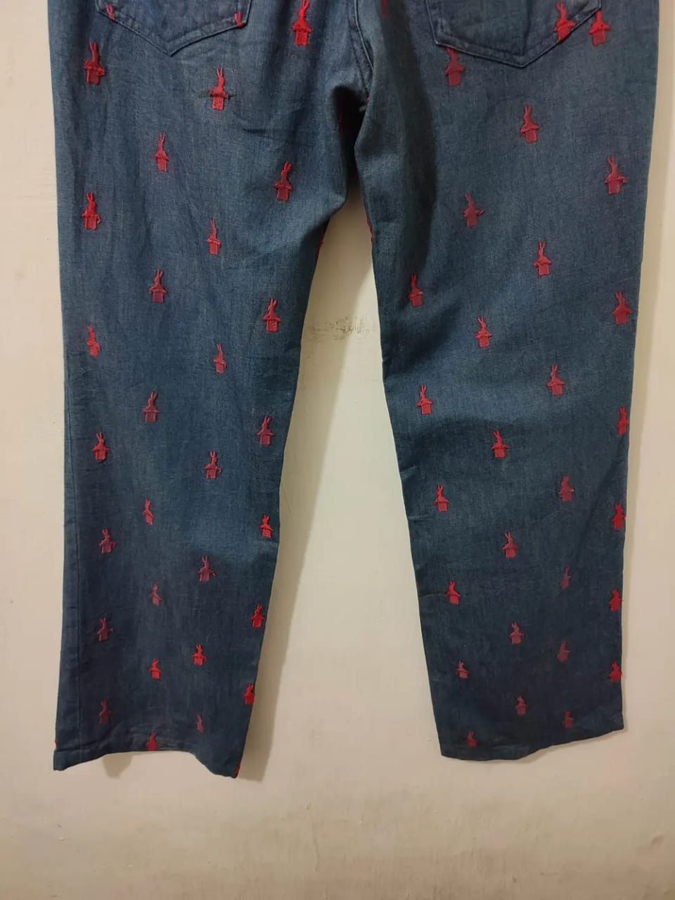 Viktor & Rolf Viktor & Rolf Full Embroidery Design Pants Made In Italy Size US 29 - 8 Thumbnail