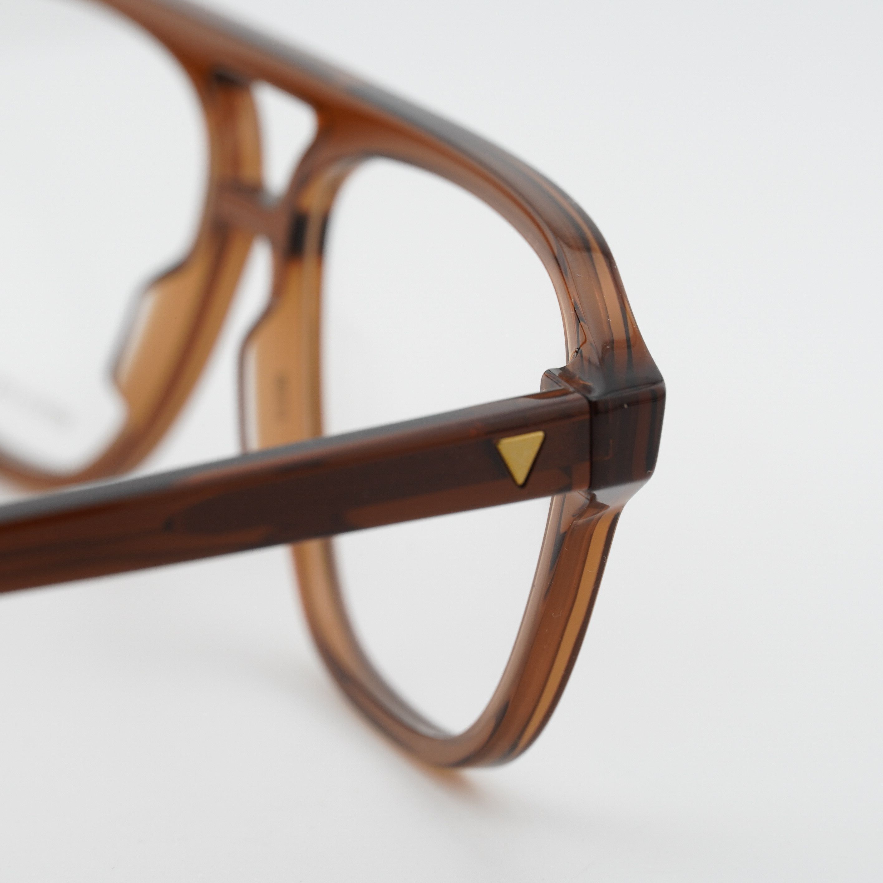 Bottega Veneta Bottega Veneta BV1294O 005 Unisex Eyeglasses Brown 56mm Size ONE SIZE - 7 Thumbnail