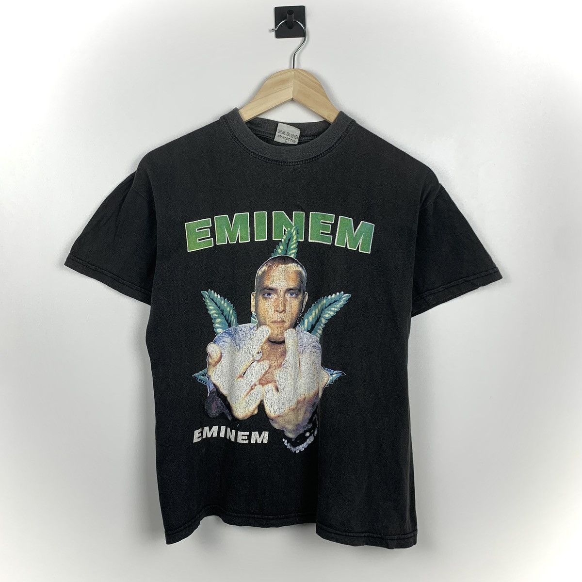 Eminem Vintage Y2K Eminem Weed Tee Marshall Maters Slim Shady Faded Size US S / EU 44-46 / 1 - 1 Thumbnail