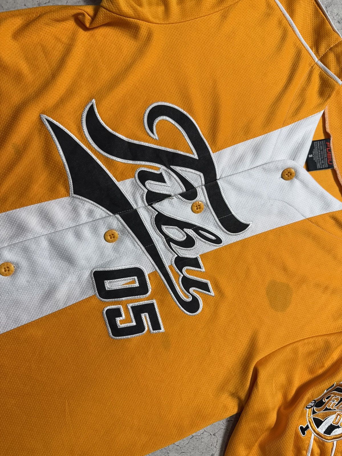 Fubu Fubu 05 Vintage Baseball Jersey Big Logo Size S Size US S / EU 44-46 / 1 - 4 Thumbnail
